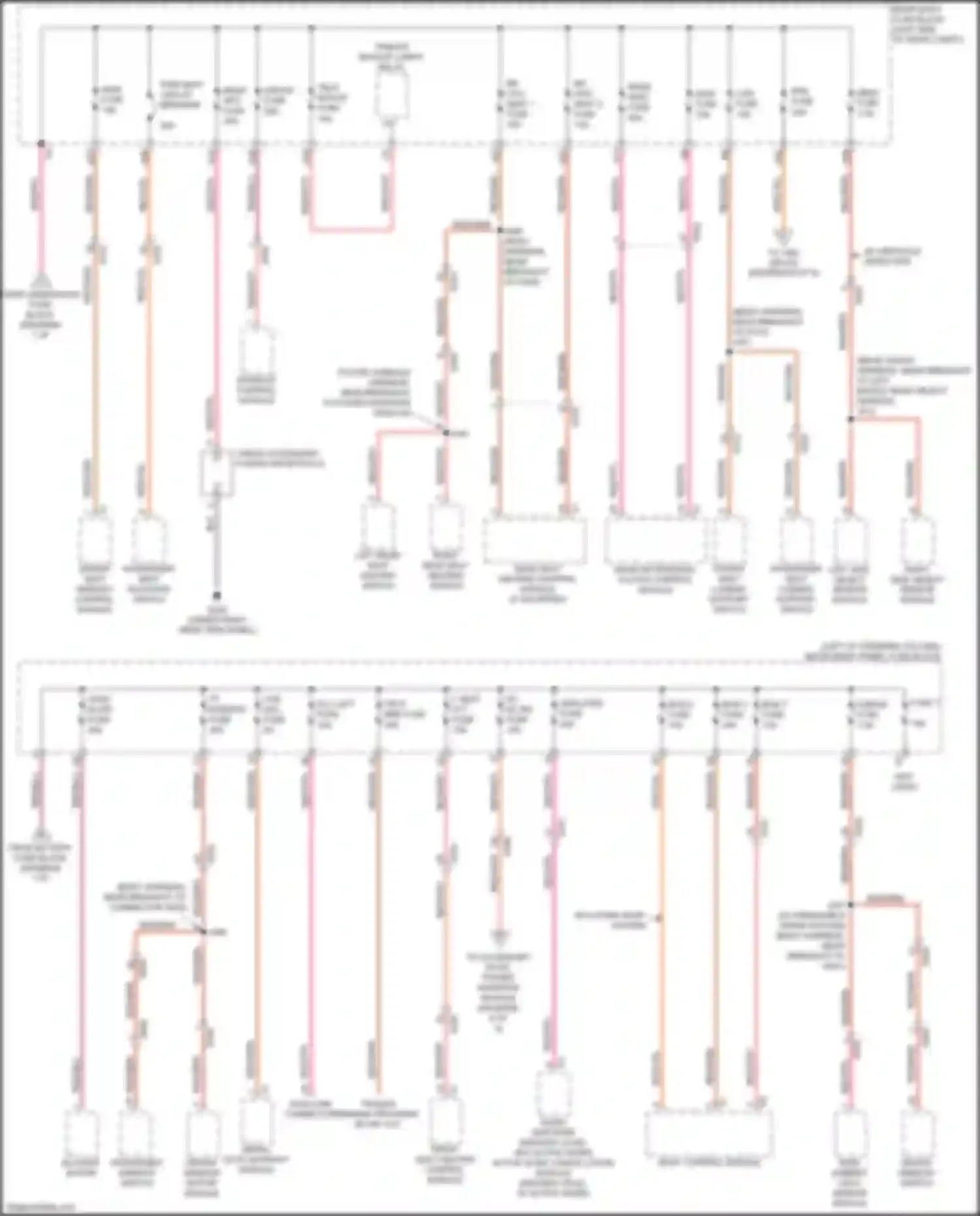 Terrain GMC II (2017-2021): Power distribution circuit (5 of 9)