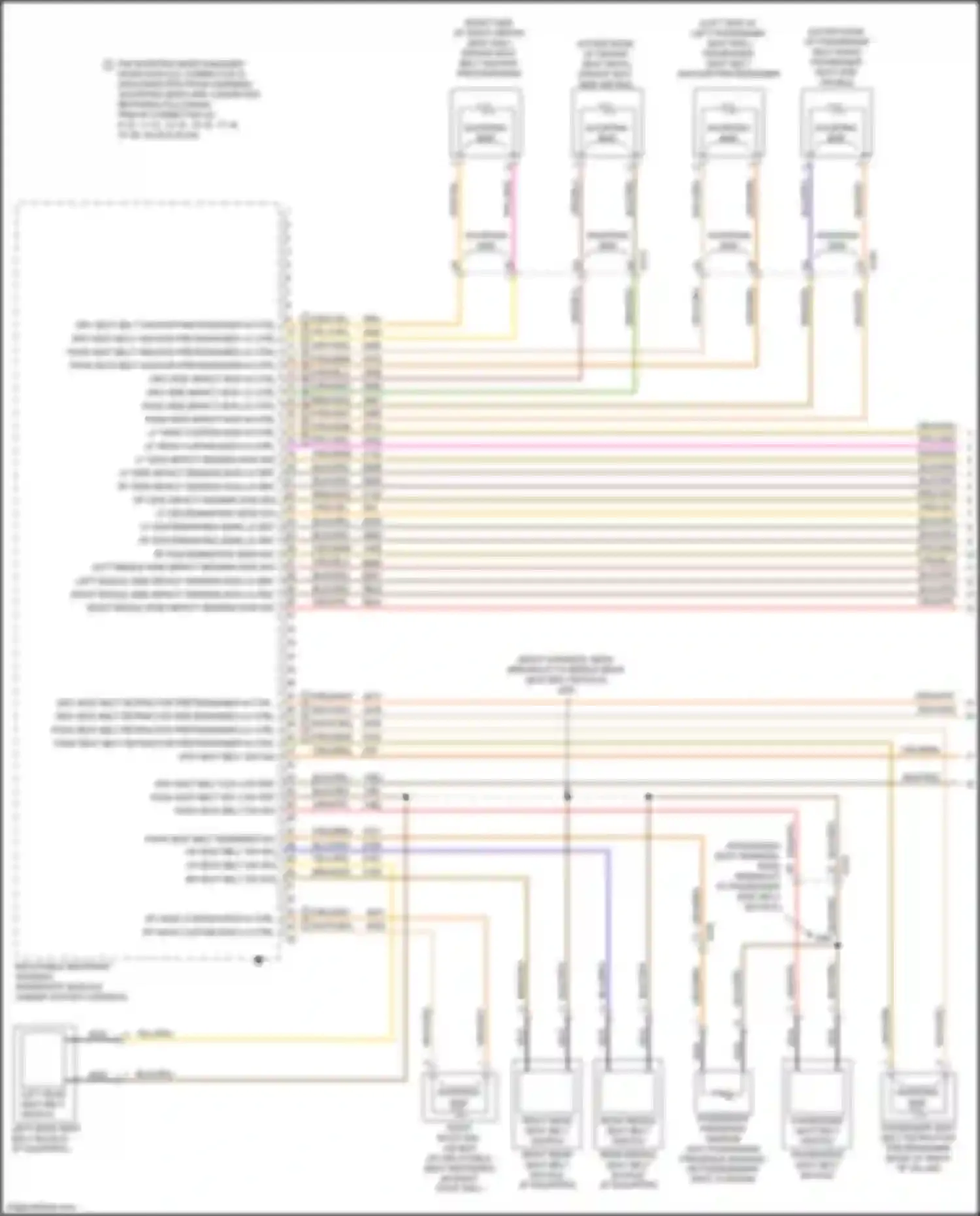 Terrain GMC II (2017-2021): Supplemental restraints circuit (1 of 3)