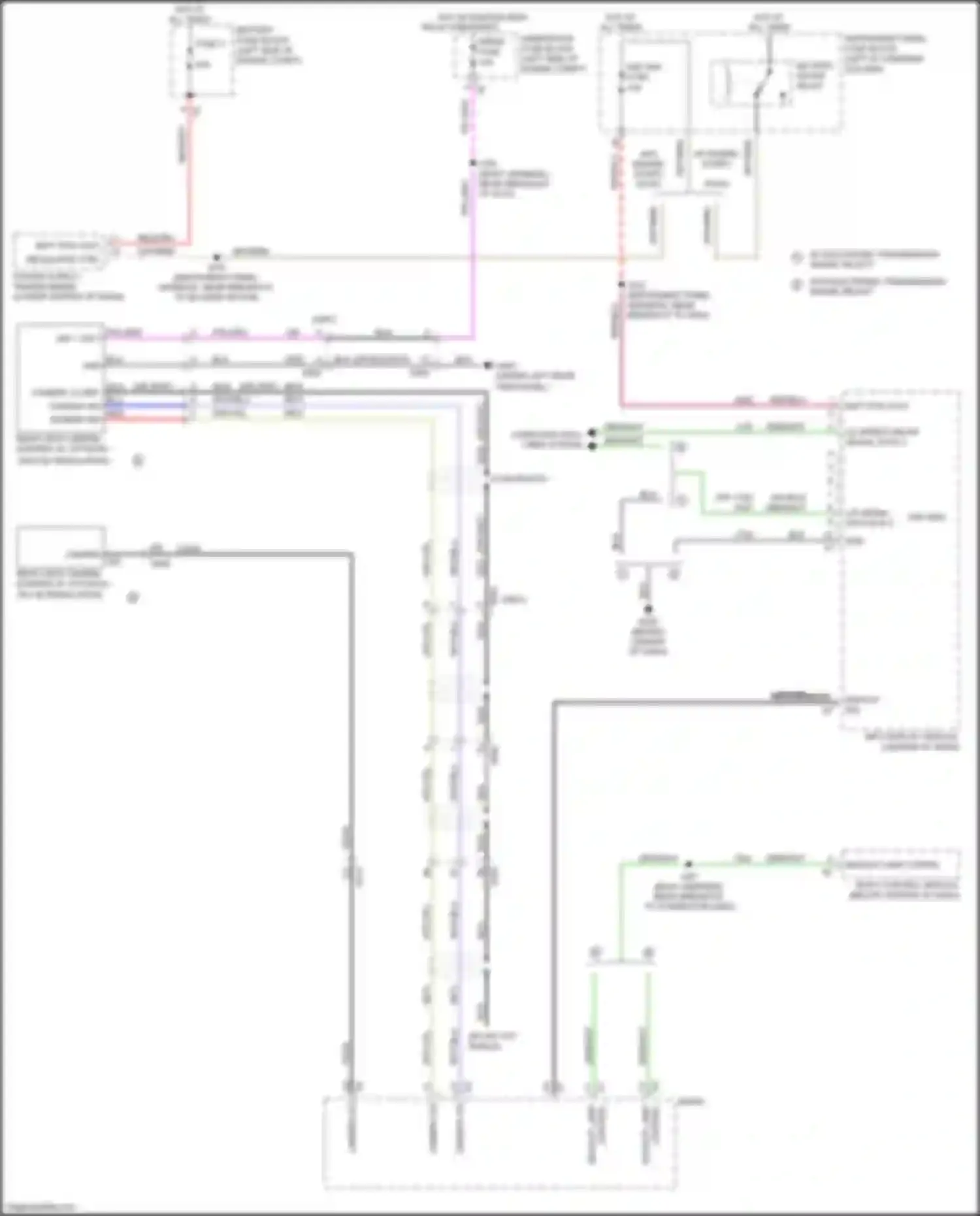 Wiring diagram backup lamp contrl for GMC Terrain II (2017-2021) (1 of 1)