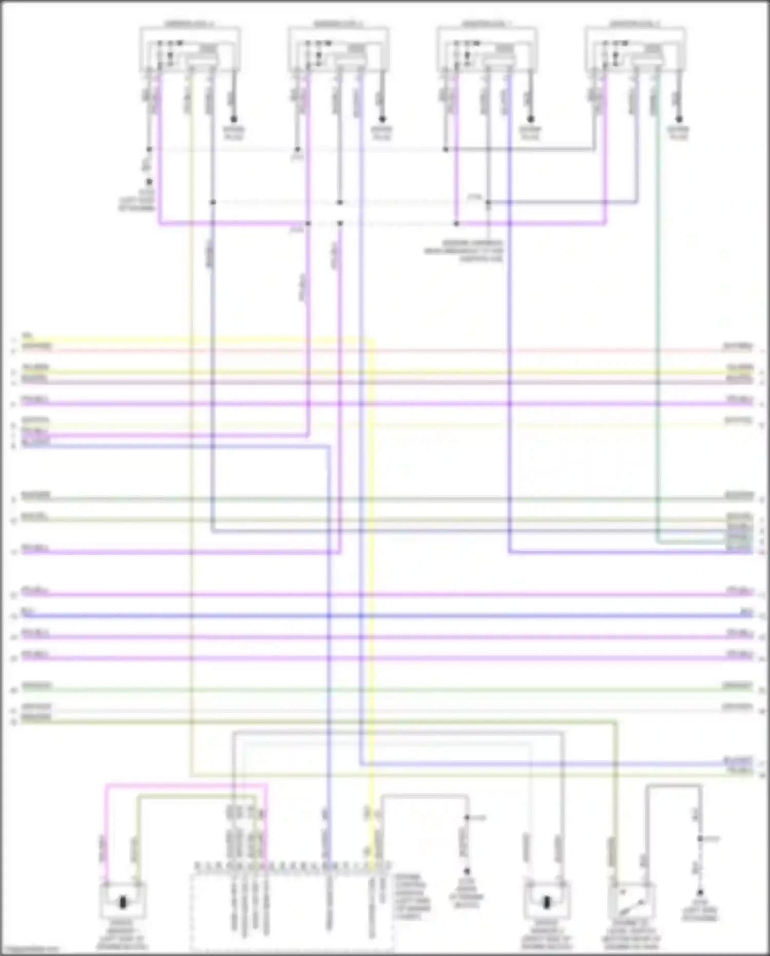 Wiring diagram blk/yel for GMC Terrain II (2017-2021) (36 of 36)