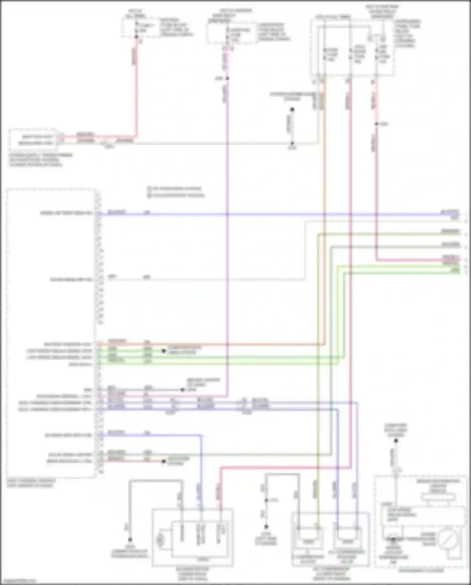 Wiring diagram blu/gry for GMC Terrain II (2017-2021) (1 of 32)