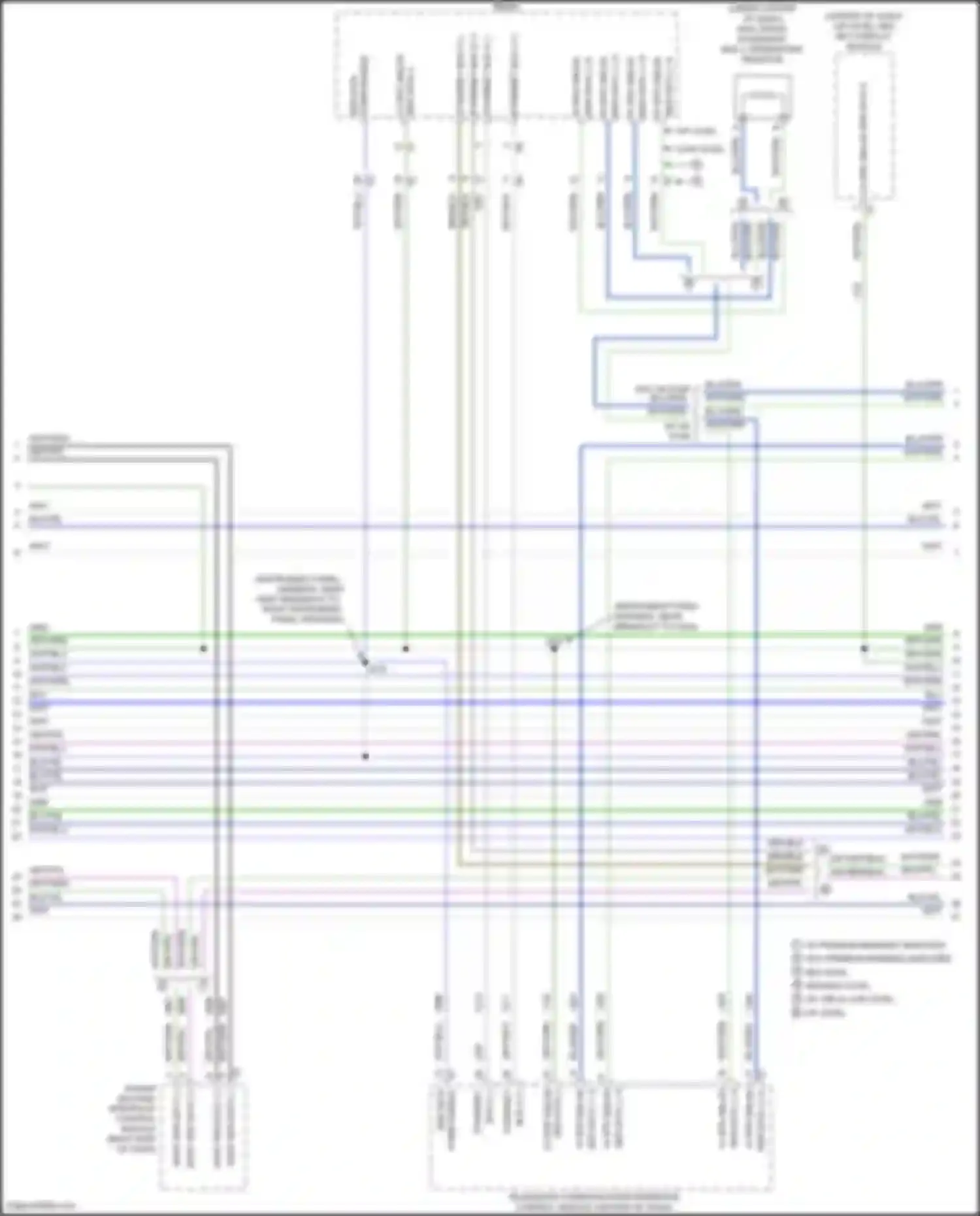 Wiring diagram comm enable for GMC Terrain II (2017-2021) (1 of 1)