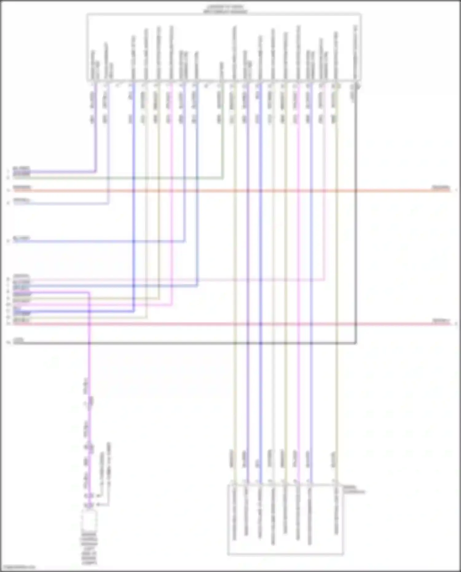Wiring diagram dimming ctrl for GMC Terrain II (2017-2021) (2 of 2)