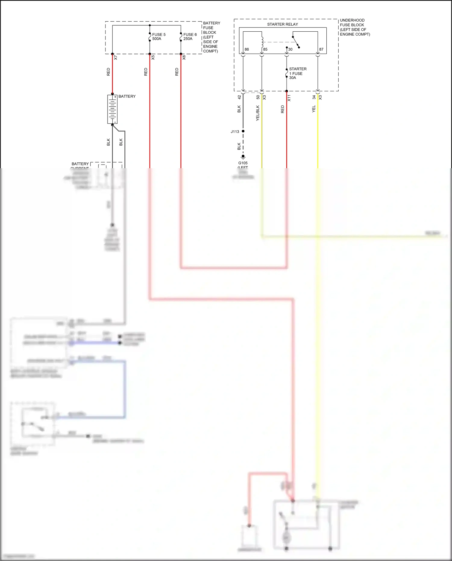 GMC Terrain II (2017-2021) generator wiring diagram  (4 of 5)