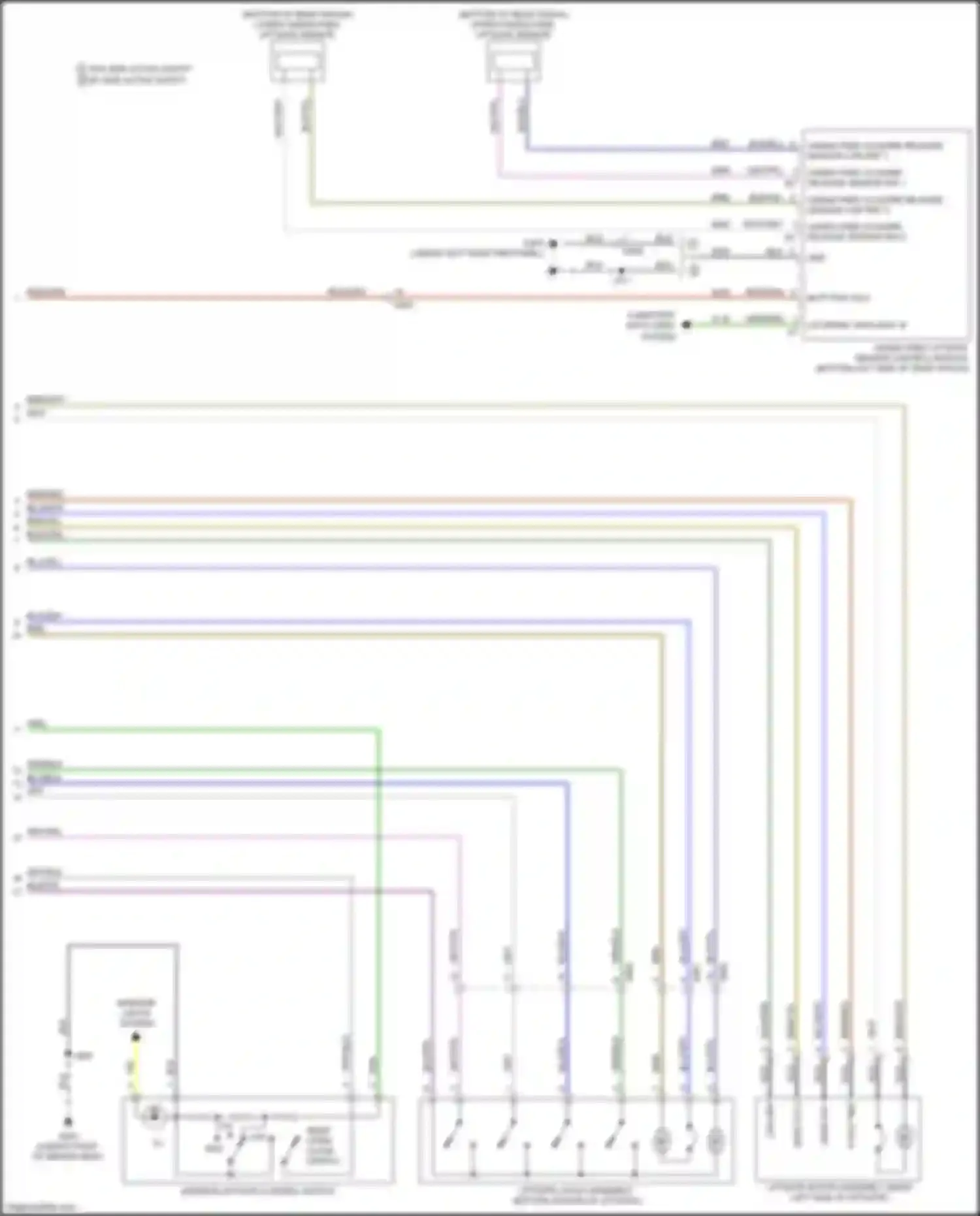 Wiring diagram grn/blk for GMC Terrain II (2017-2021) (24 of 26)