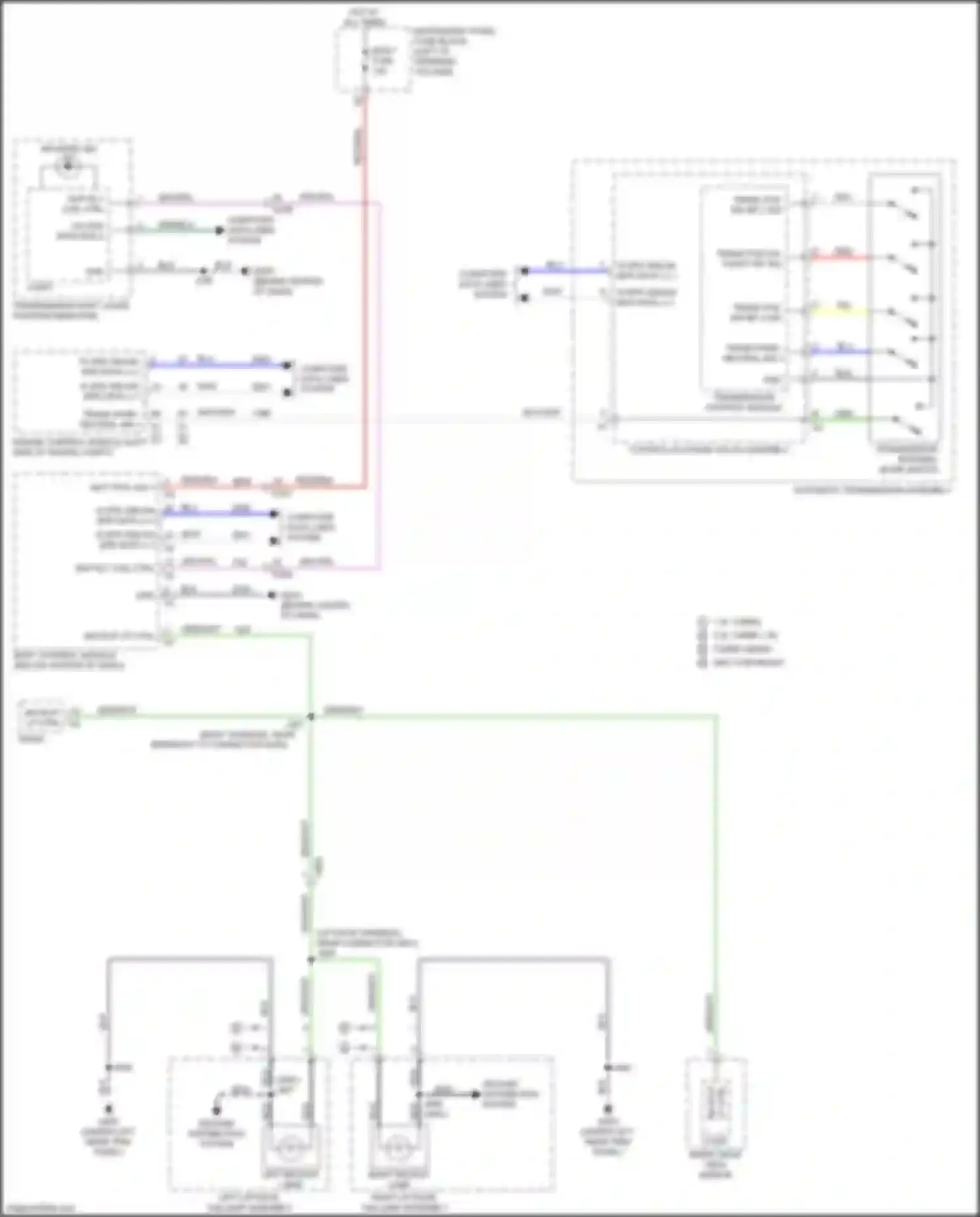Wiring diagram grn/blu for GMC Terrain II (2017-2021) (11 of 26)