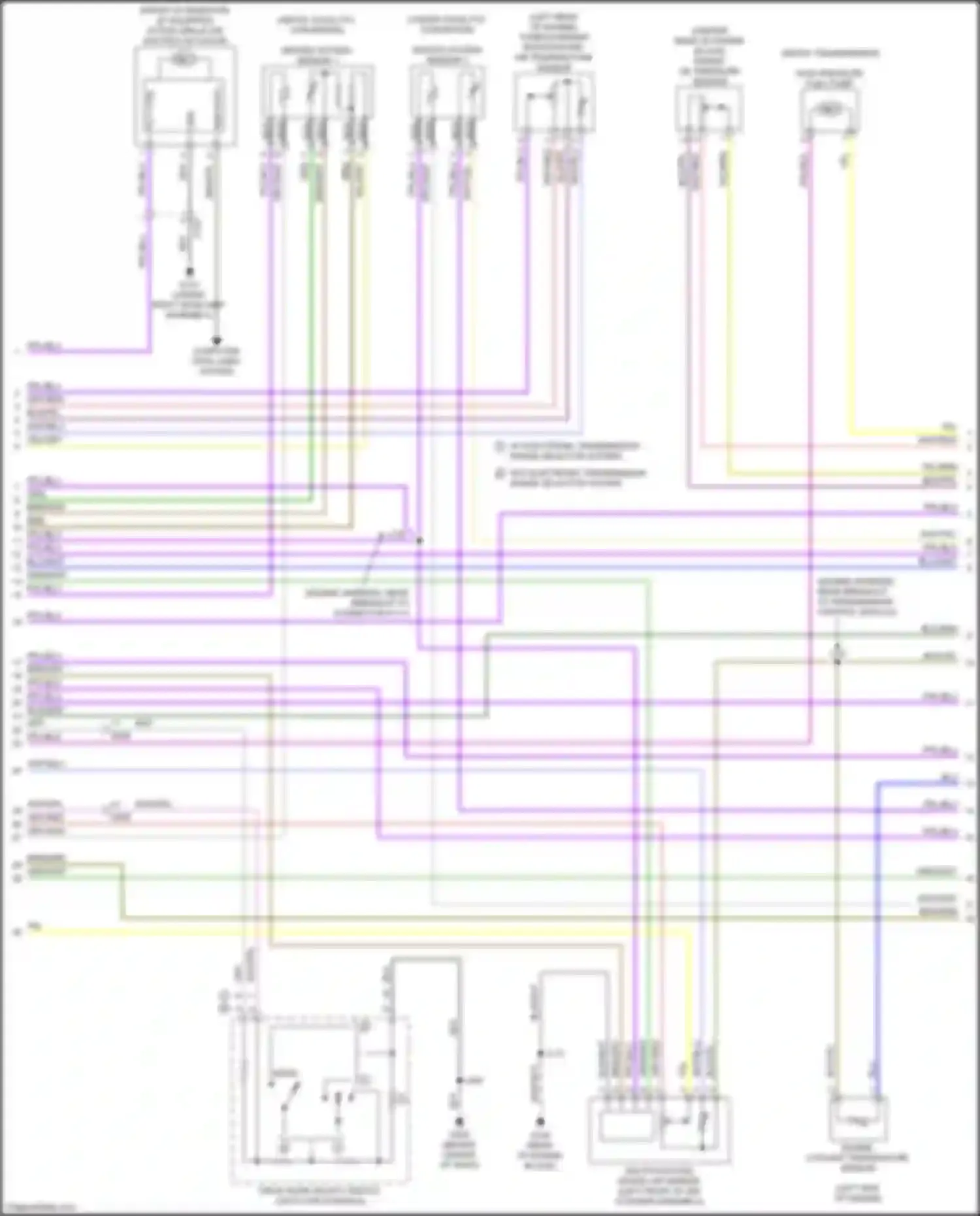 Wiring diagram grn/ppl for GMC Terrain II (2017-2021) (35 of 35)
