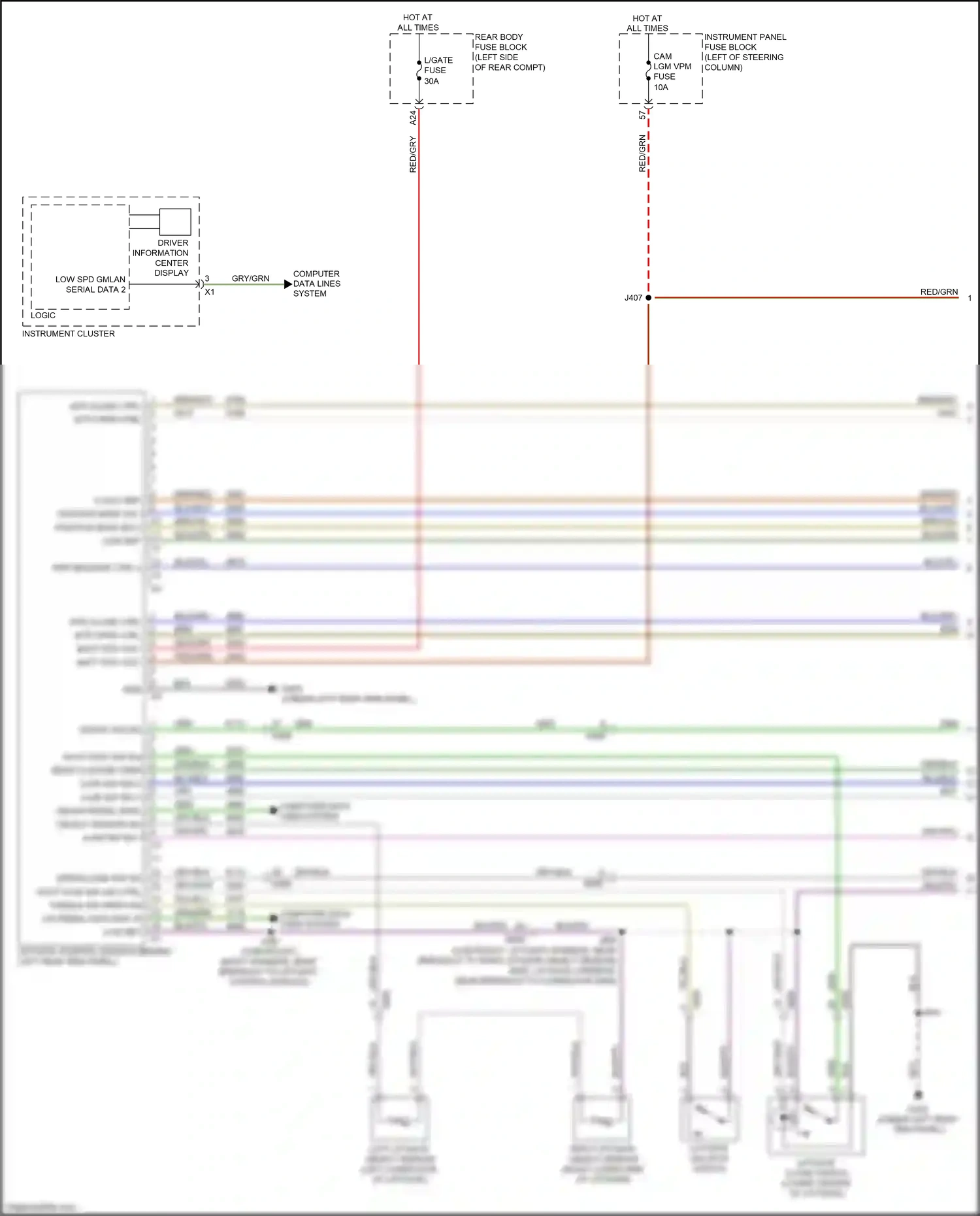 GMC Terrain II (2017-2021) logic wiring diagram  (57 of 71)