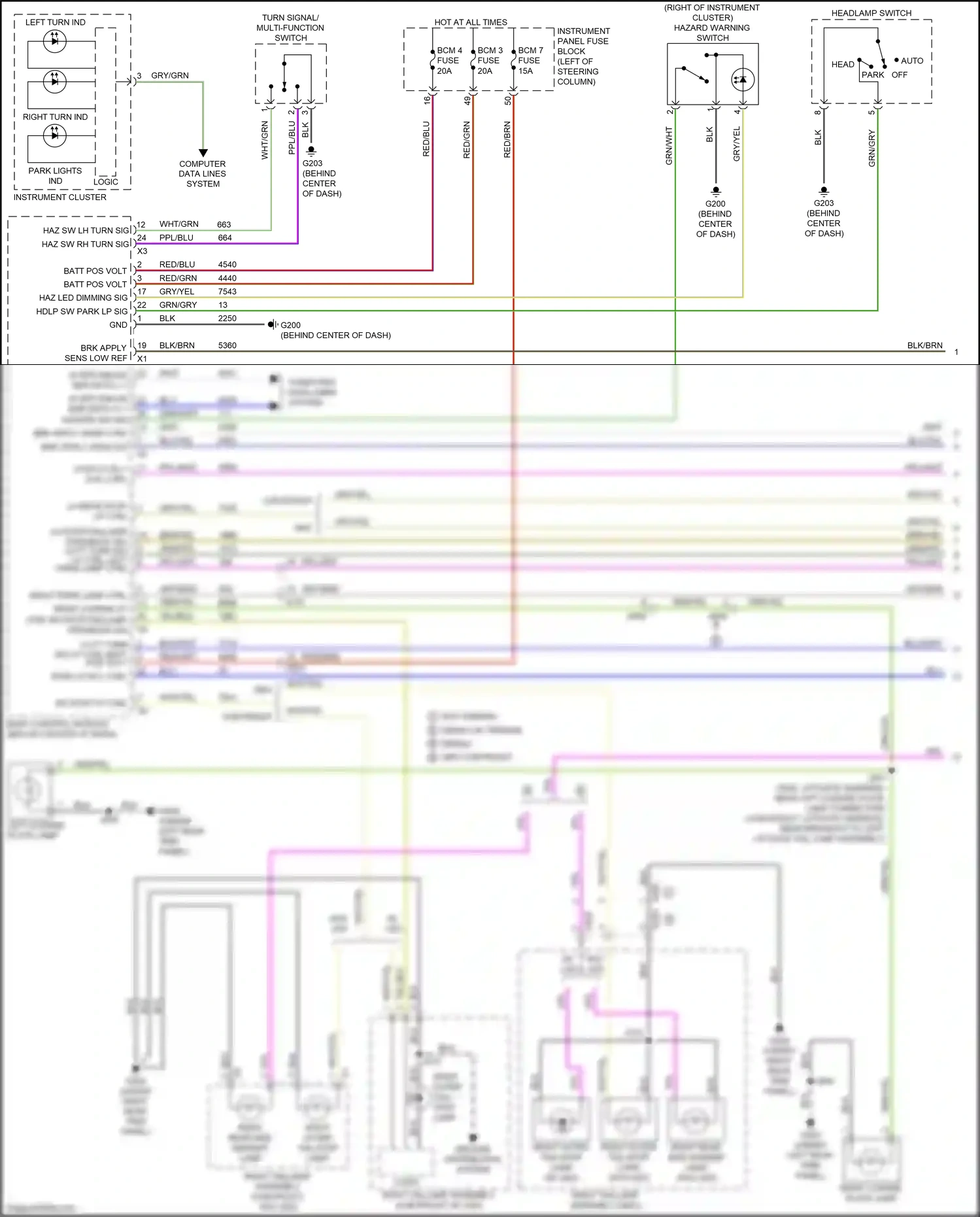 GMC Terrain II (2017-2021) logic wiring diagram  (62 of 71)