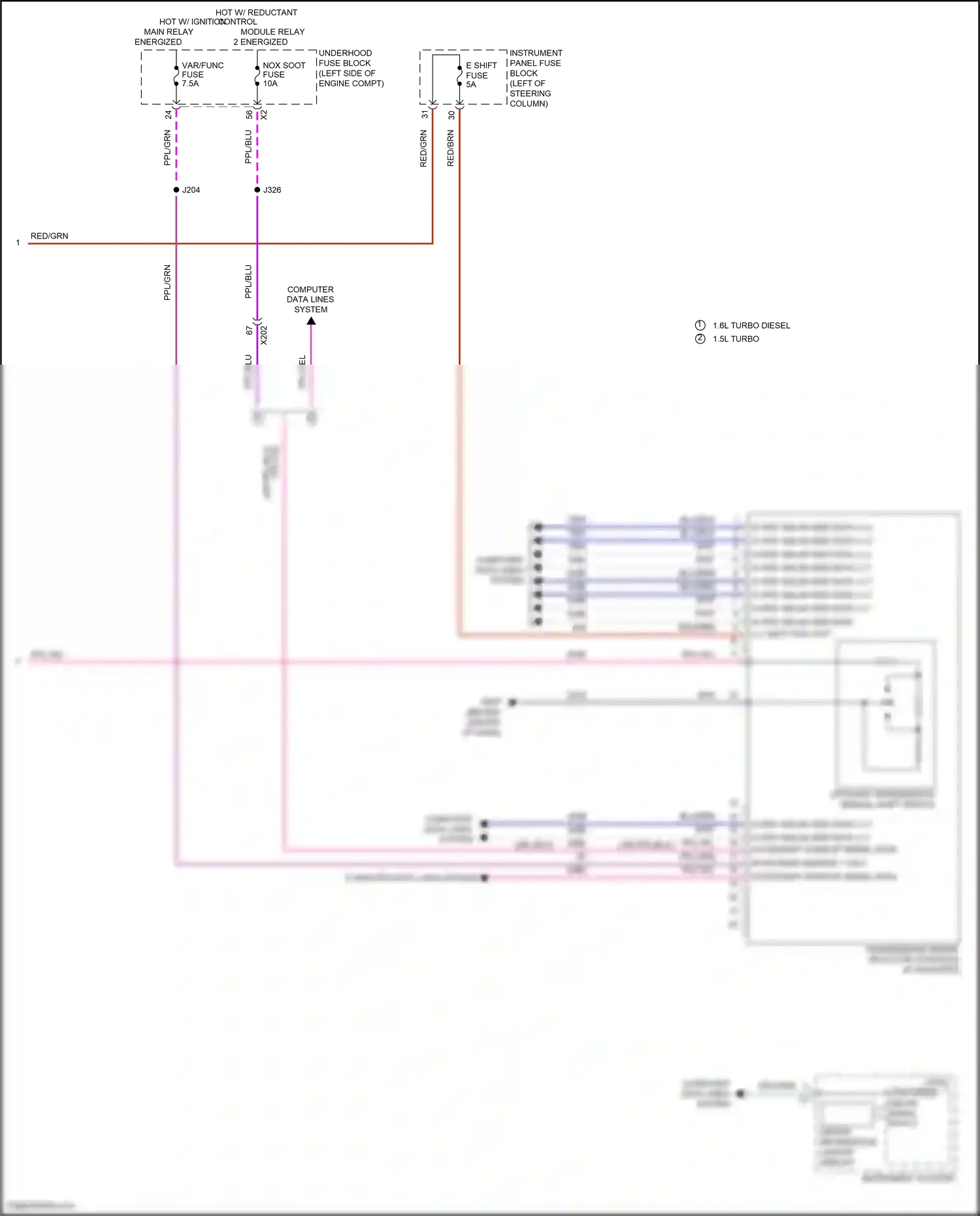 GMC Terrain II (2017-2021) logic wiring diagram  (21 of 71)