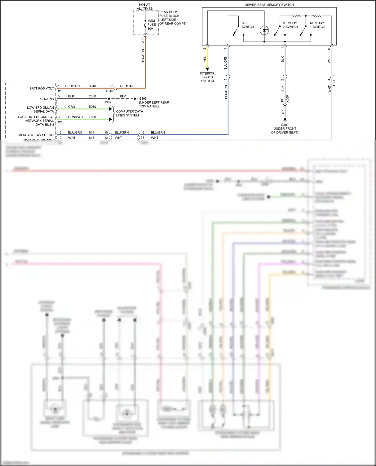 GMC Terrain II (2017-2021) logic wiring diagram  (43 of 71)