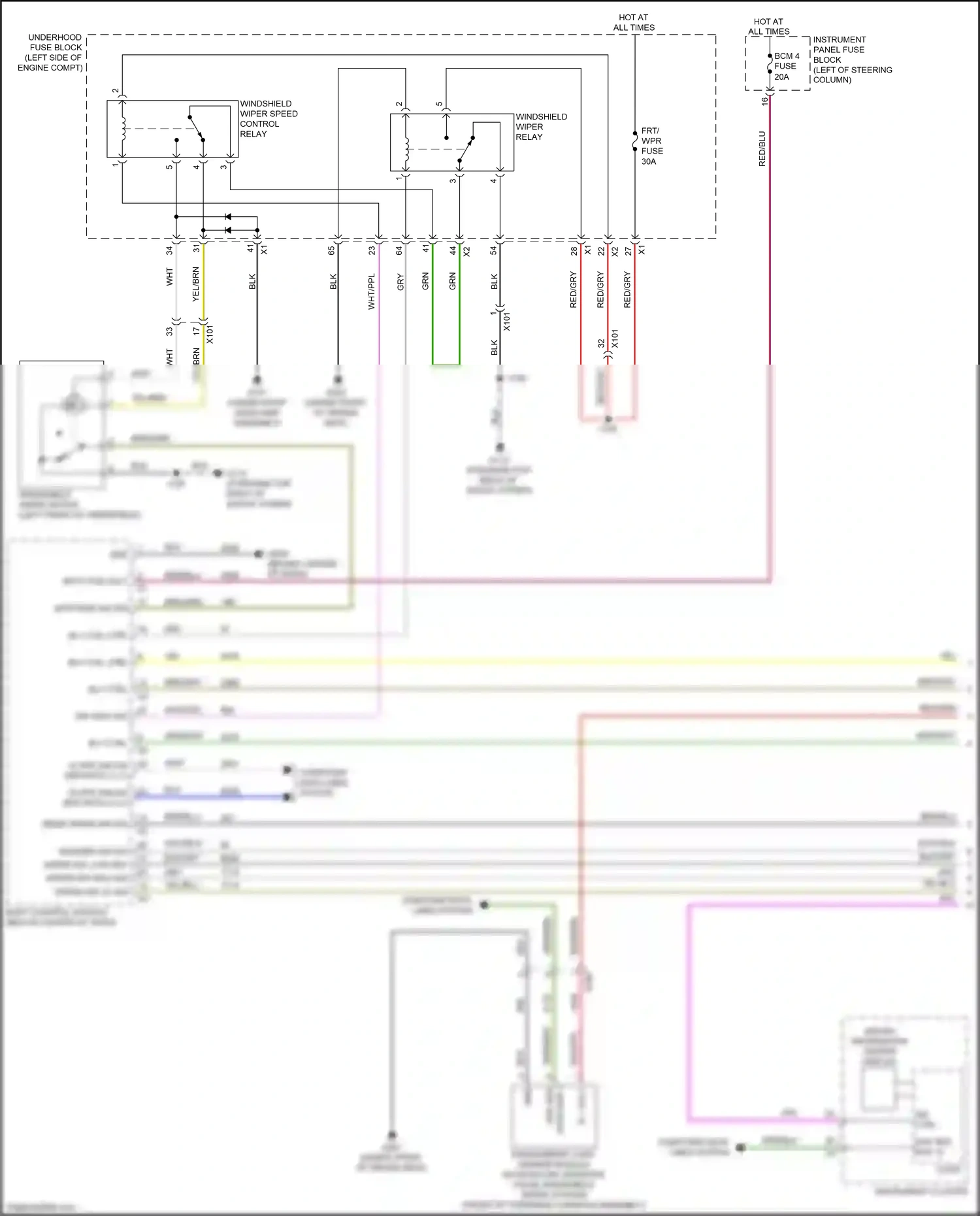GMC Terrain II (2017-2021) logic wiring diagram  (60 of 71)