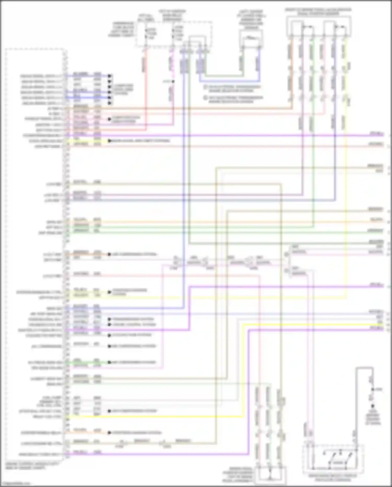 Wiring diagram main relay fused sply 1 for GMC Terrain II (2017-2021) (1 of 2)