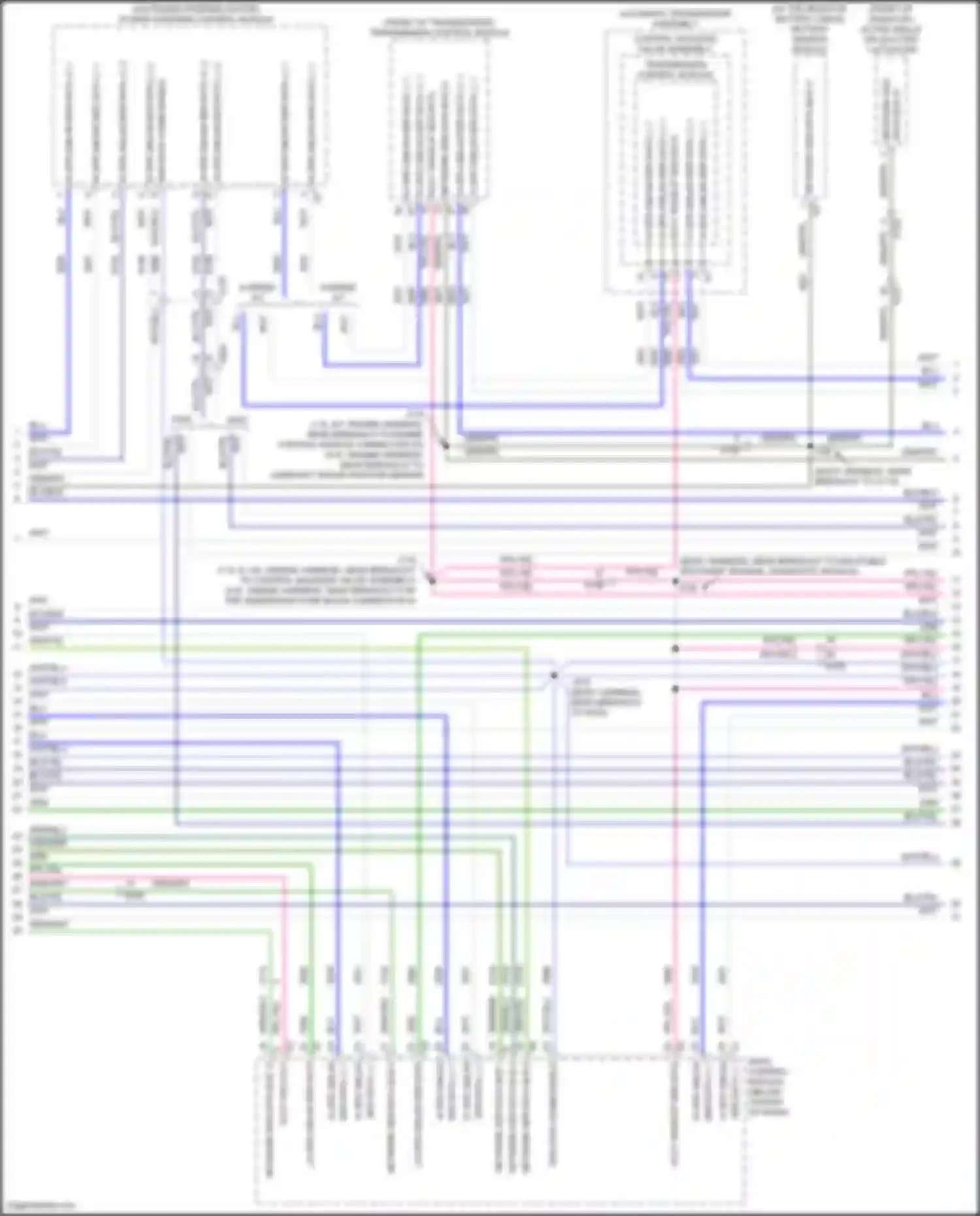 Wiring diagram network ser data bus 1 for GMC Terrain II (2017-2021) (1 of 1)