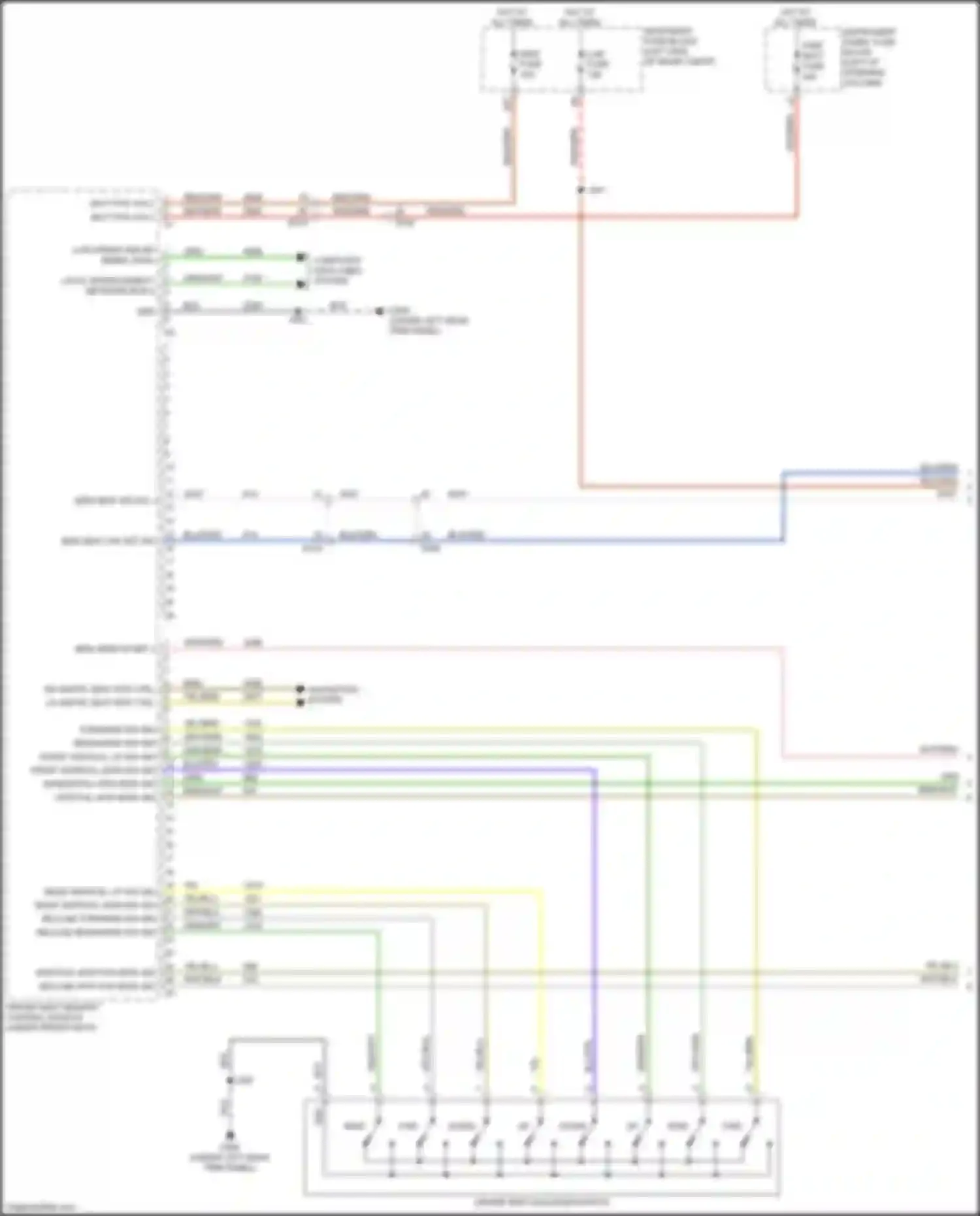 Wiring diagram rear vertical up sw sig for GMC Terrain II (2017-2021) (1 of 1)