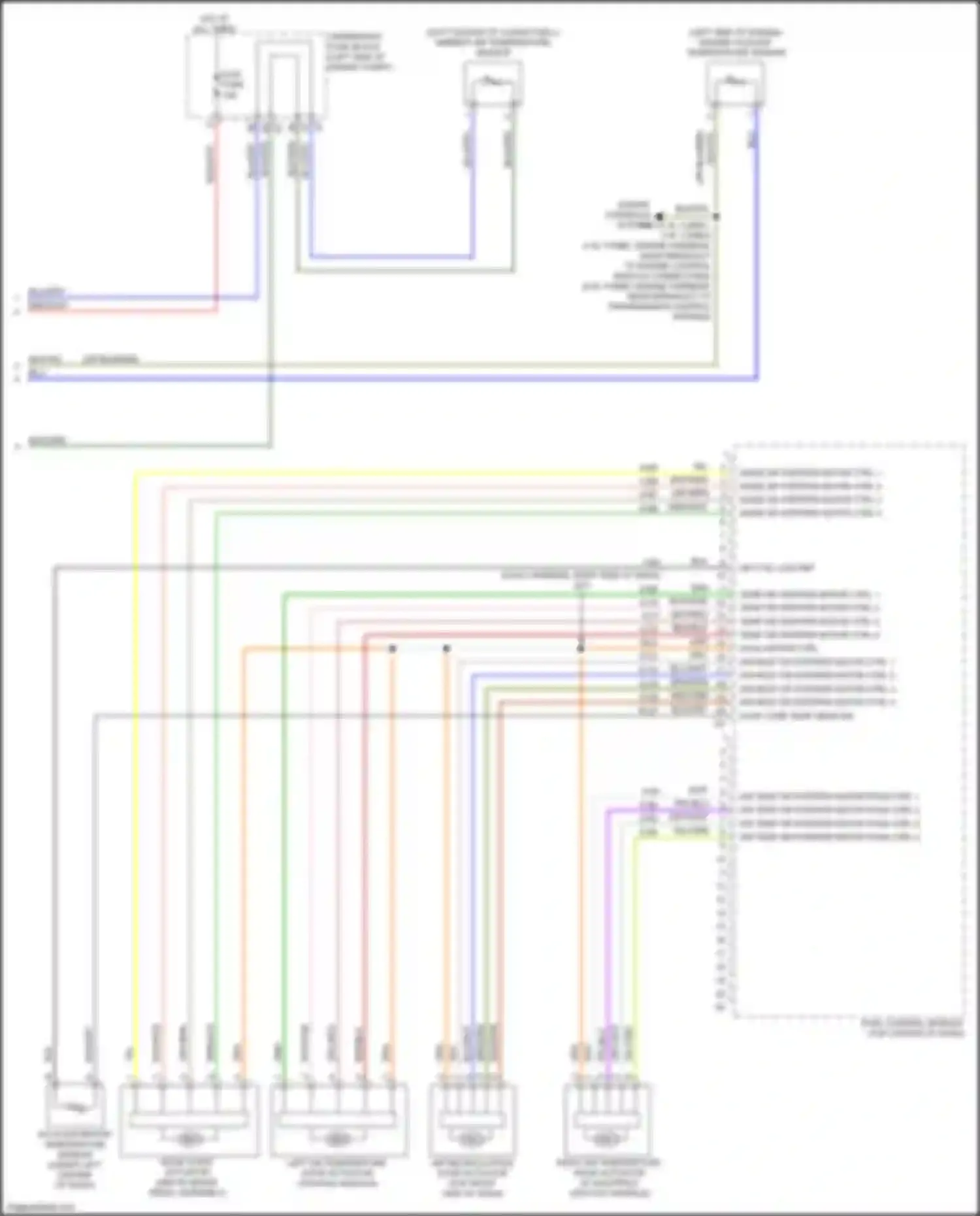 Wiring diagram red/blk for GMC Terrain II (2017-2021) (1 of 3)