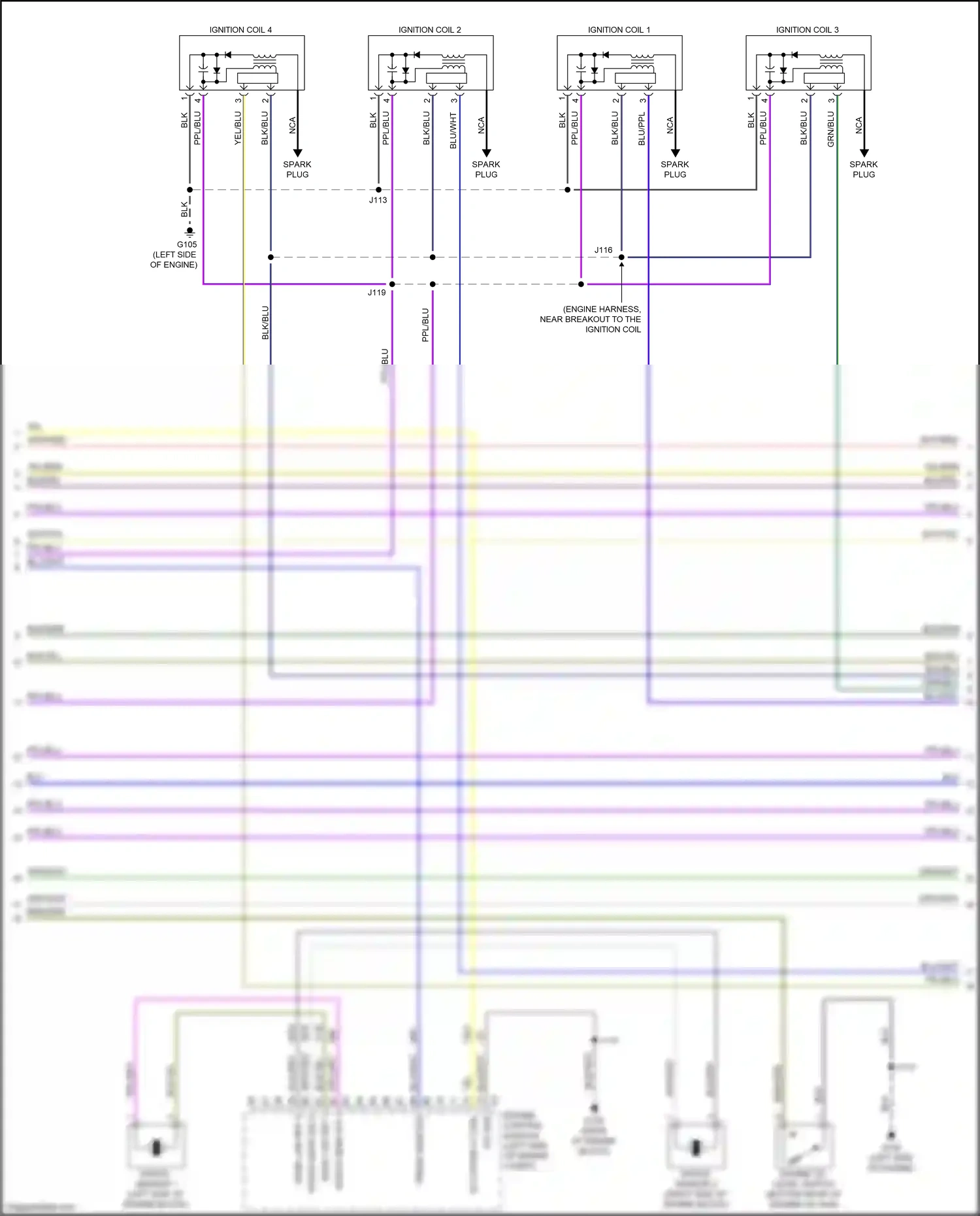 GMC Terrain II (2017-2021) sens low ref (2) wiring diagram  (3 of 3)