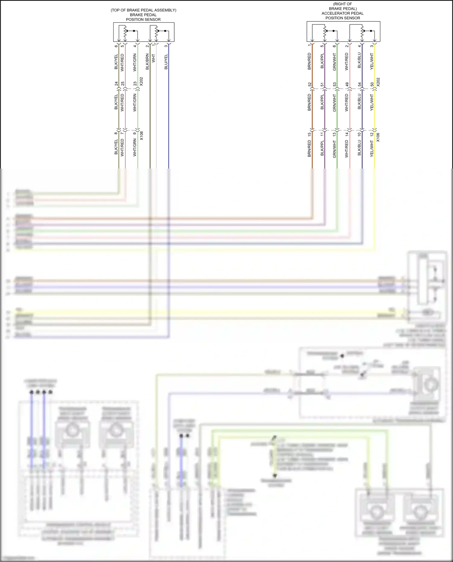 GMC Terrain II (2017-2021) serial data (-) (1) wiring diagram  (2 of 4)