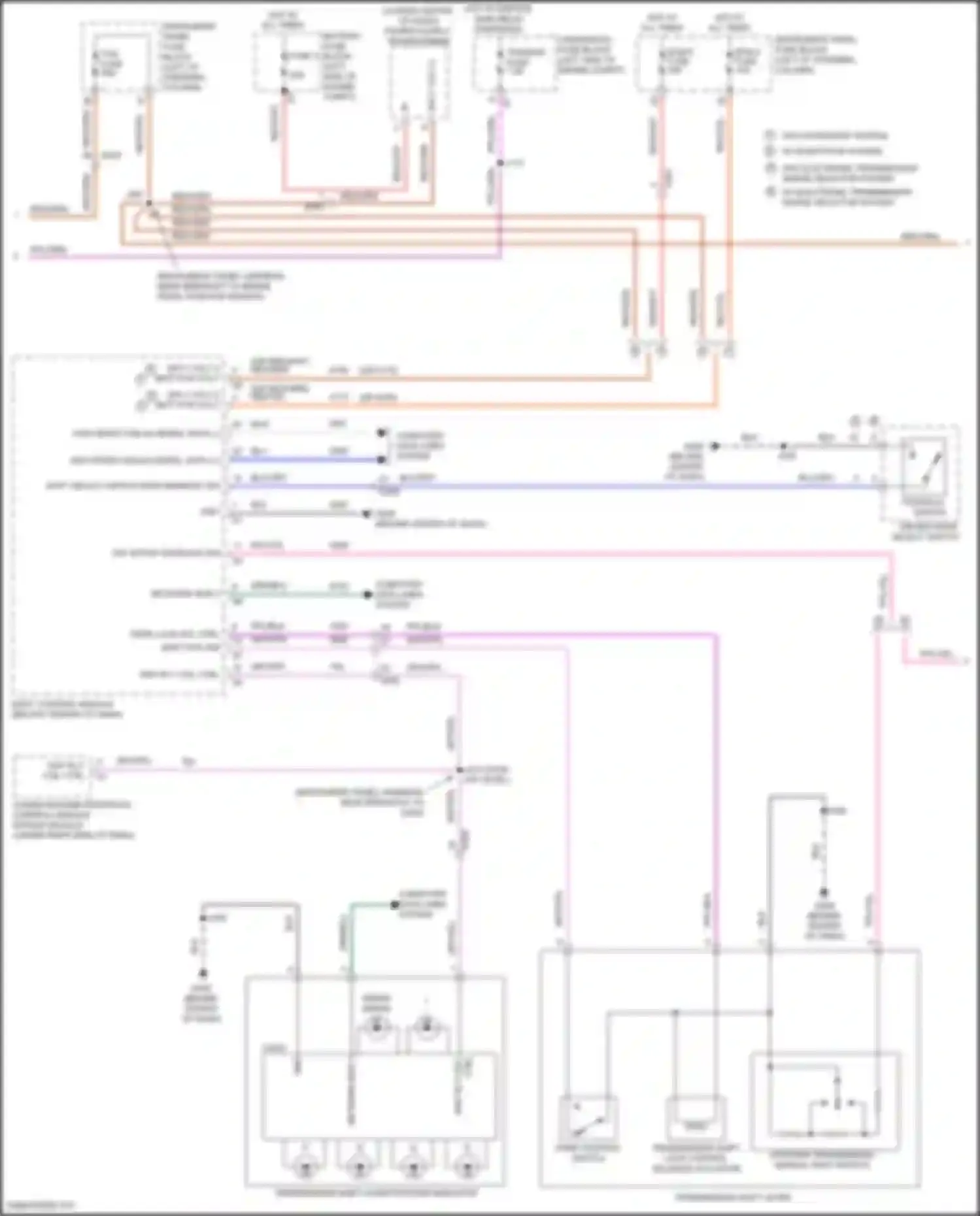 Wiring diagram tcm/ecm fuse for GMC Terrain II (2017-2021) (1 of 1)