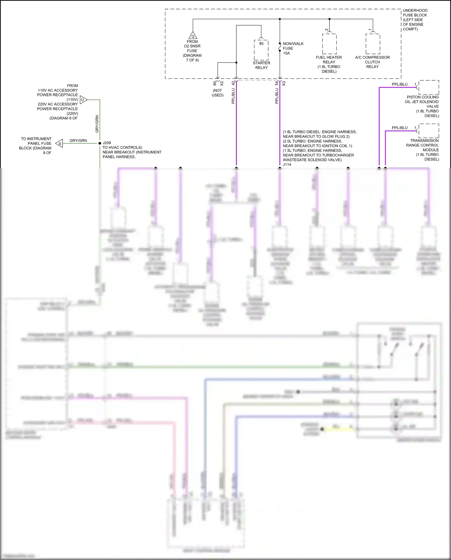 GMC Terrain II (2017-2021) volt wiring diagram  (11 of 12)