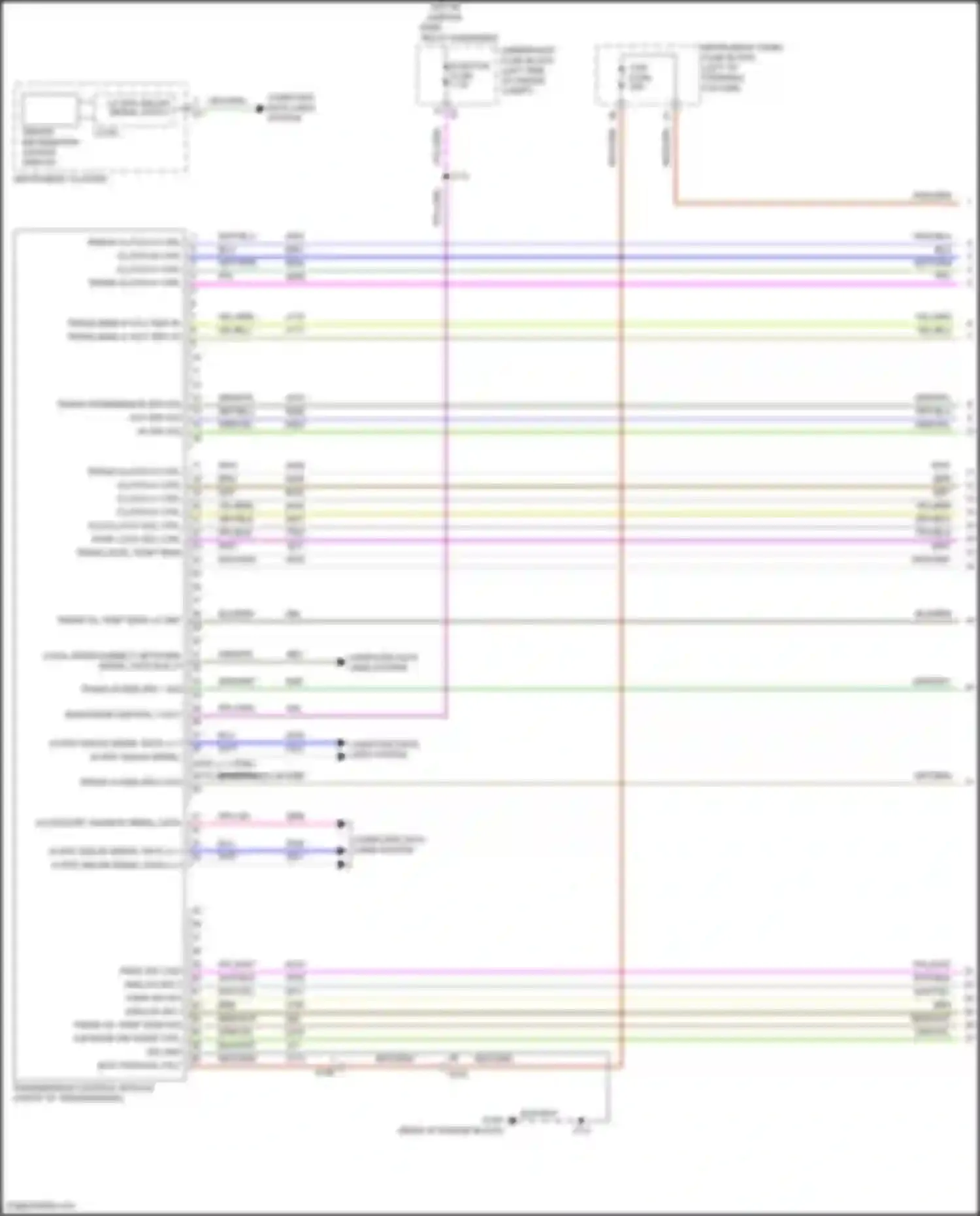 Wiring diagram wht/blk for GMC Terrain II (2017-2021) (1 of 23)