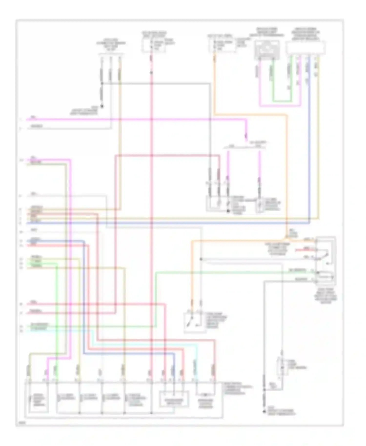 Wiring diagram range mode selector for GMC Vandura G1500  (1985-1995) (1 of 40)