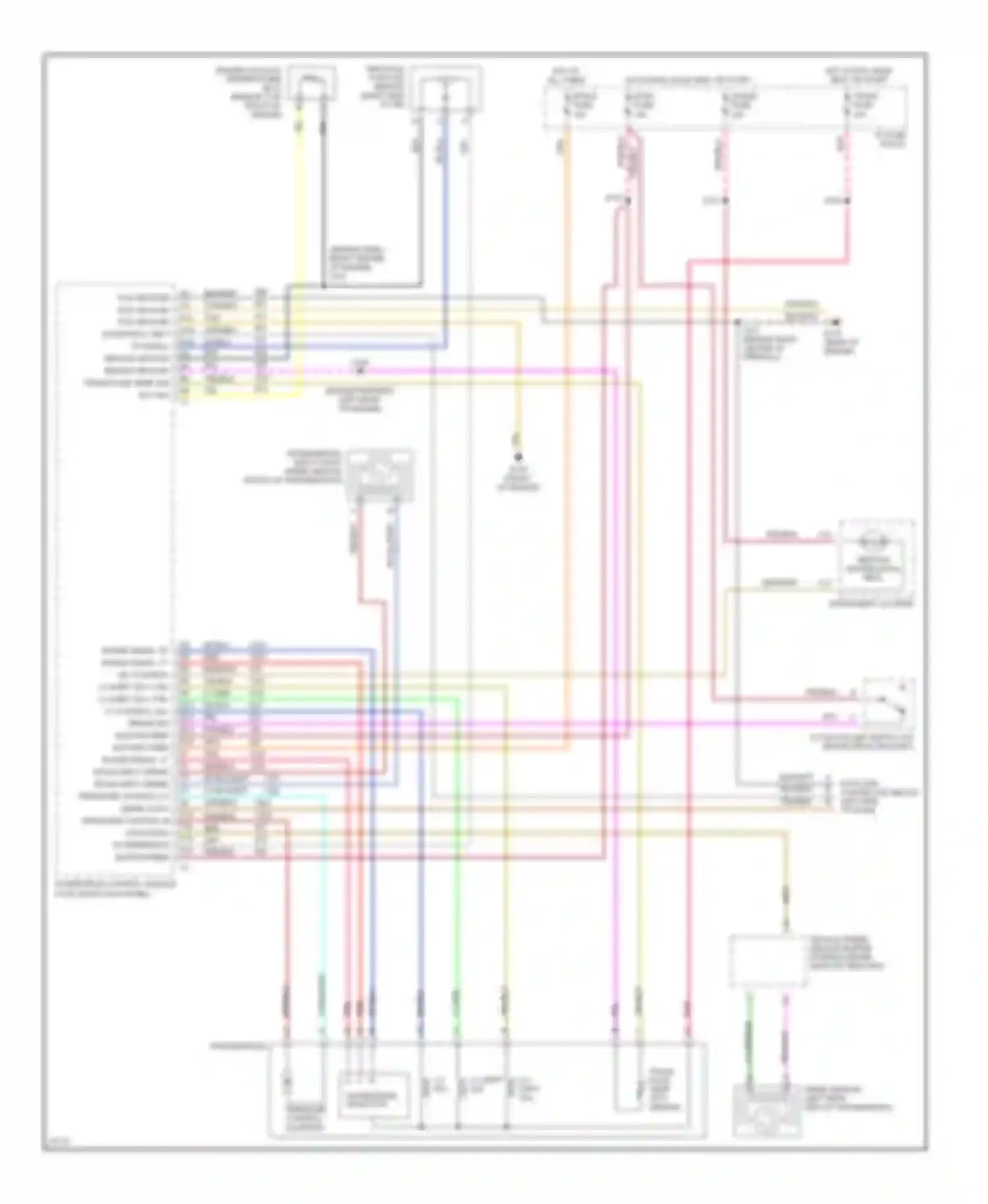 Vandura G2500 GMC  (1985-1995): 7.4l (vin n), transmission circuit, 4l80-e
