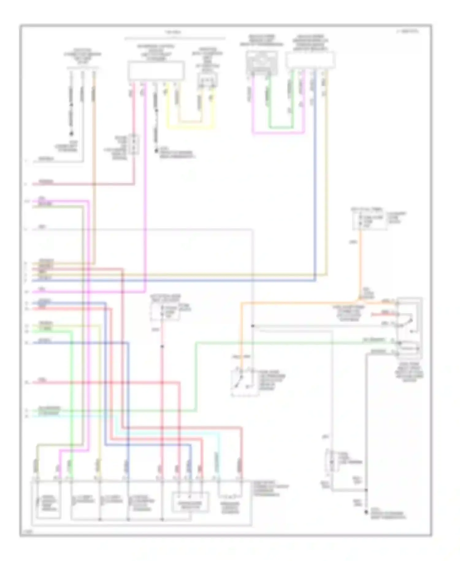 Vandura G3500 GMC  (1985-1996): Wiring diagram engine performance 7.4l (vin n)s, 4l80-e a/t (3 of
3)