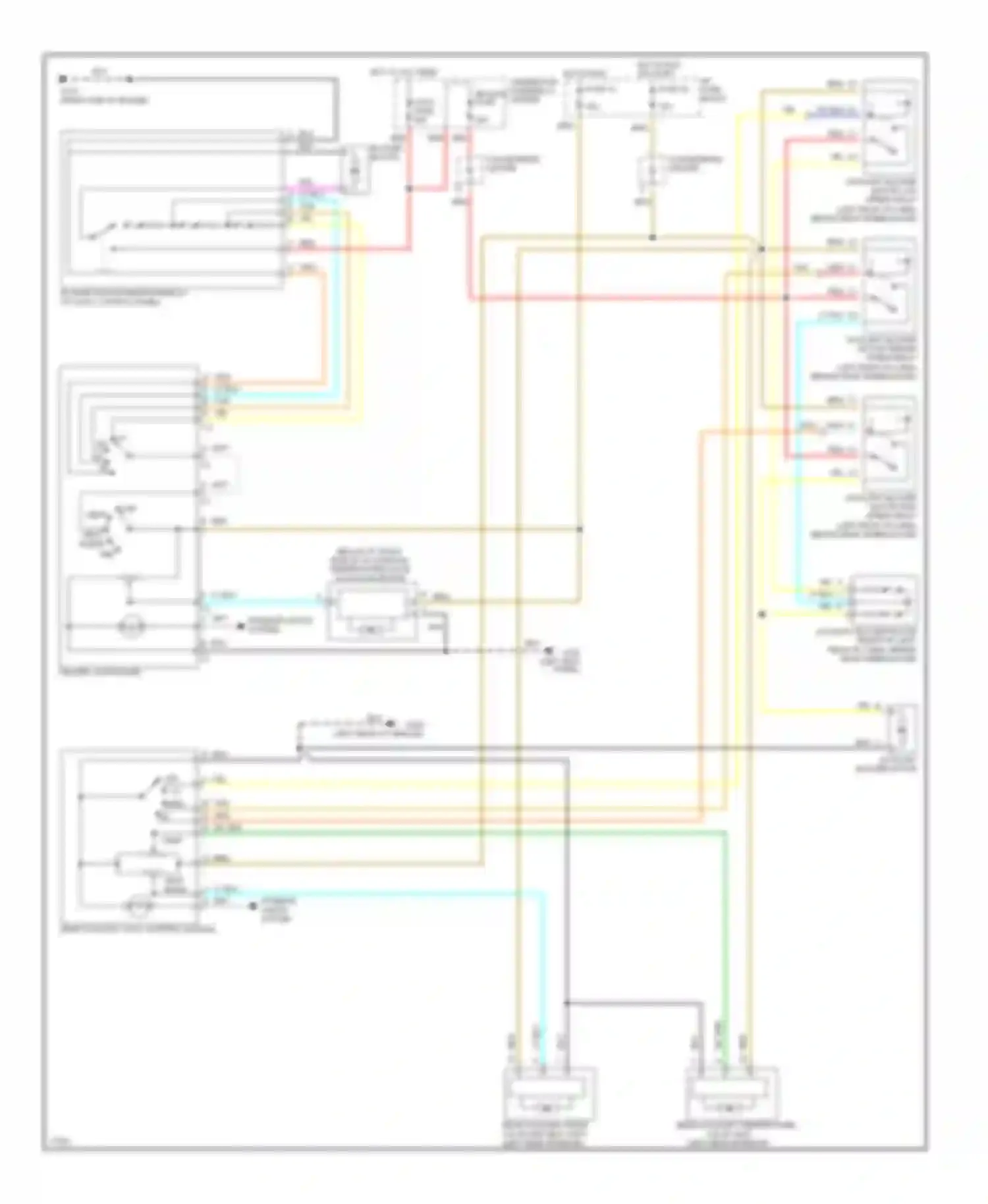 Wiring diagram heater controller for GMC Vandura G3500  (1985-1996) (1 of 1)