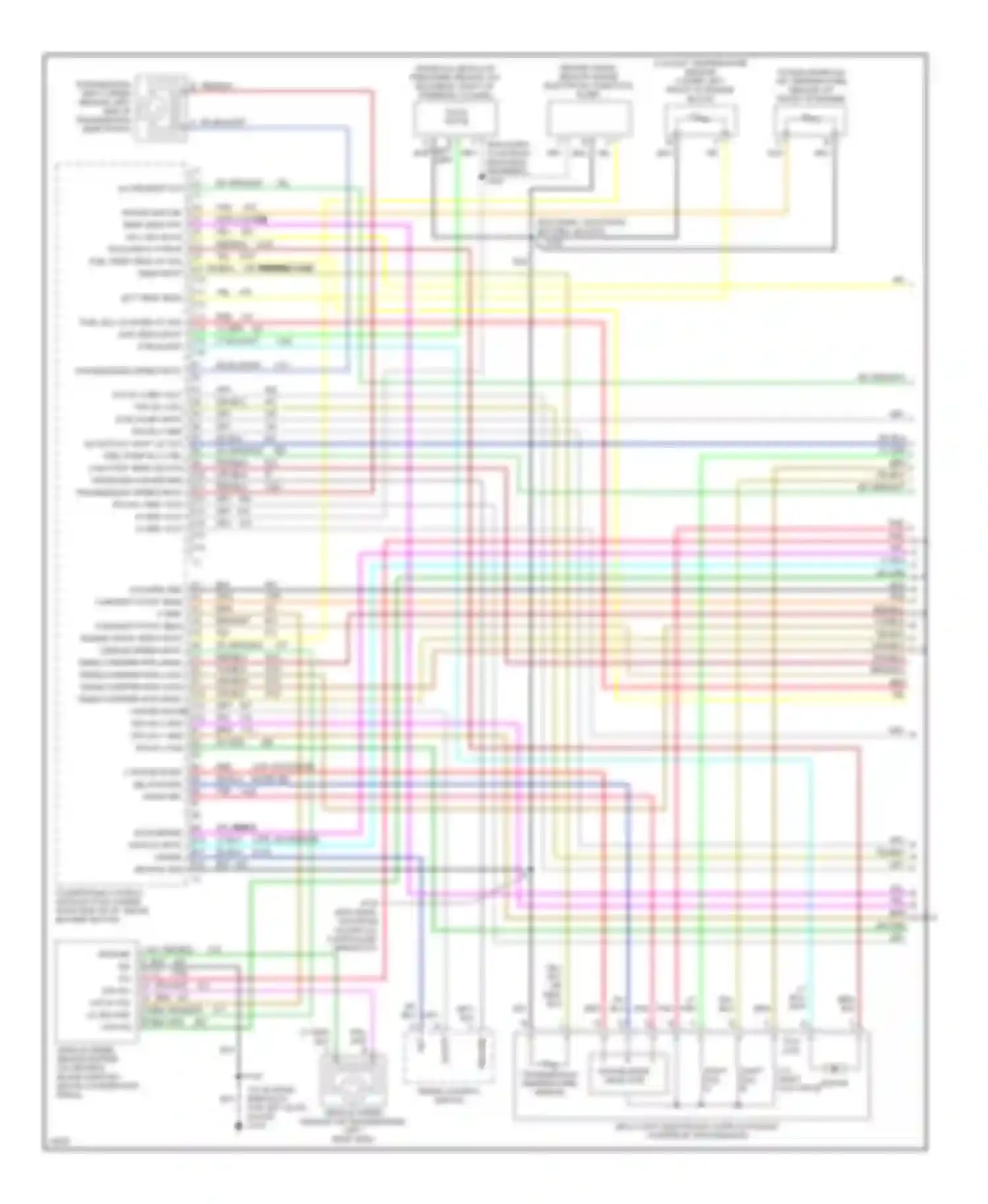 Vandura P3500 GMC  (1985-1997): Wiring diagram engine performance 6.5l (vin f)s, motor home chassis
(1 of 4)