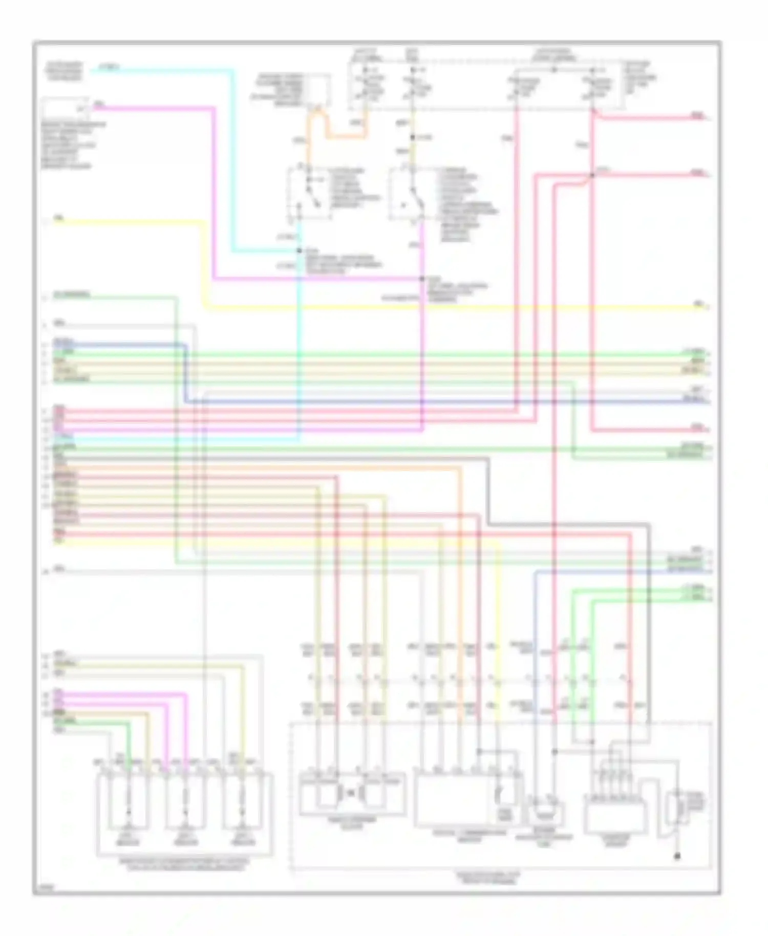 Vandura P3500 GMC  (1985-1997): Wiring diagram engine performance 6.5l (vin f)s, motor home chassis
(2 of 4)