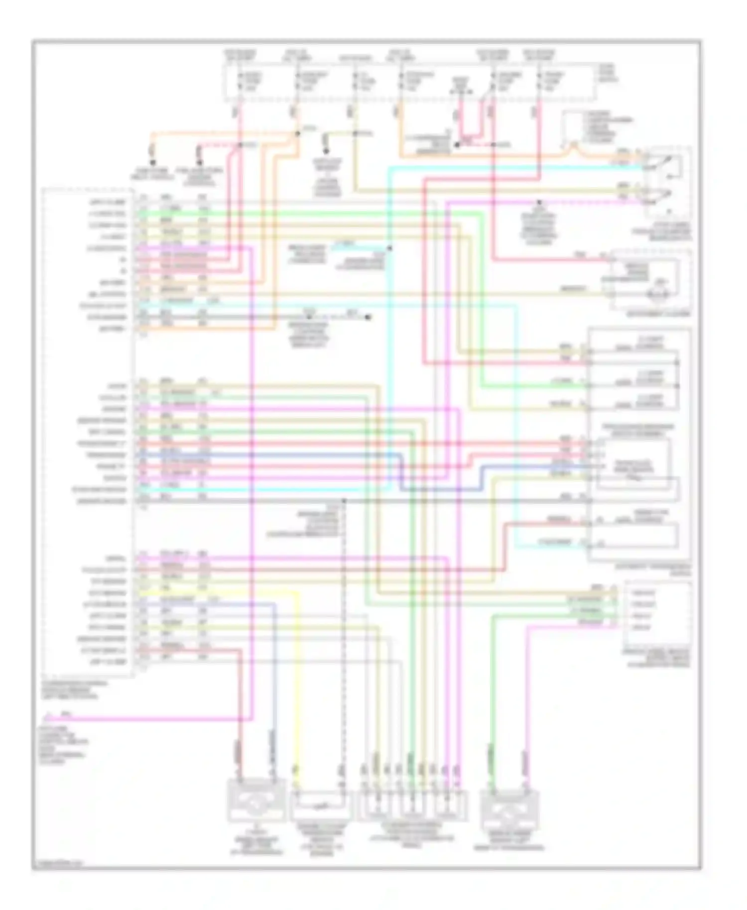Vandura P3500 GMC  (1985-1997): 6.5l (vin f), transmission circuit, 4l80-e