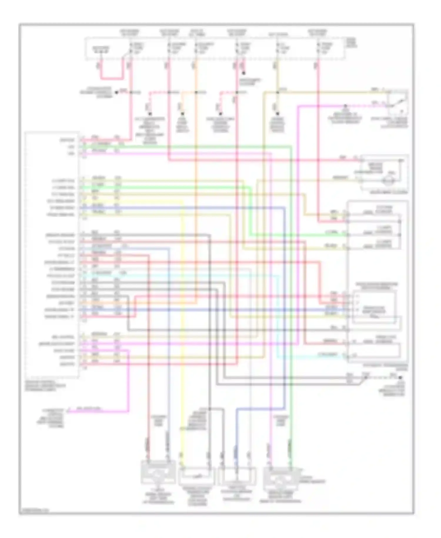 Vandura P3500 GMC  (1985-1997): 7.4l (vin j), transmission circuit, 4l80-e