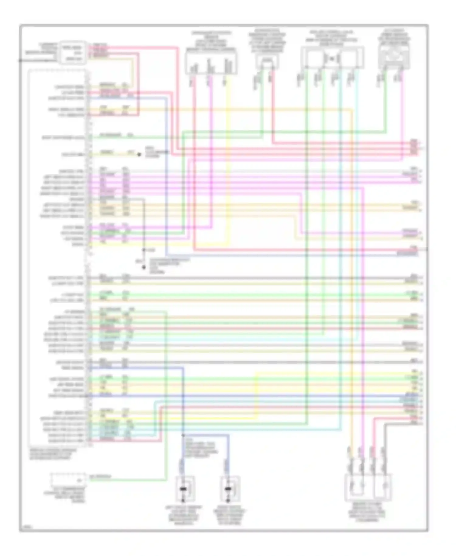 Wiring diagram injector no.8 ctrl for GMC Vandura P3500  (1985-1997) (1 of 1)