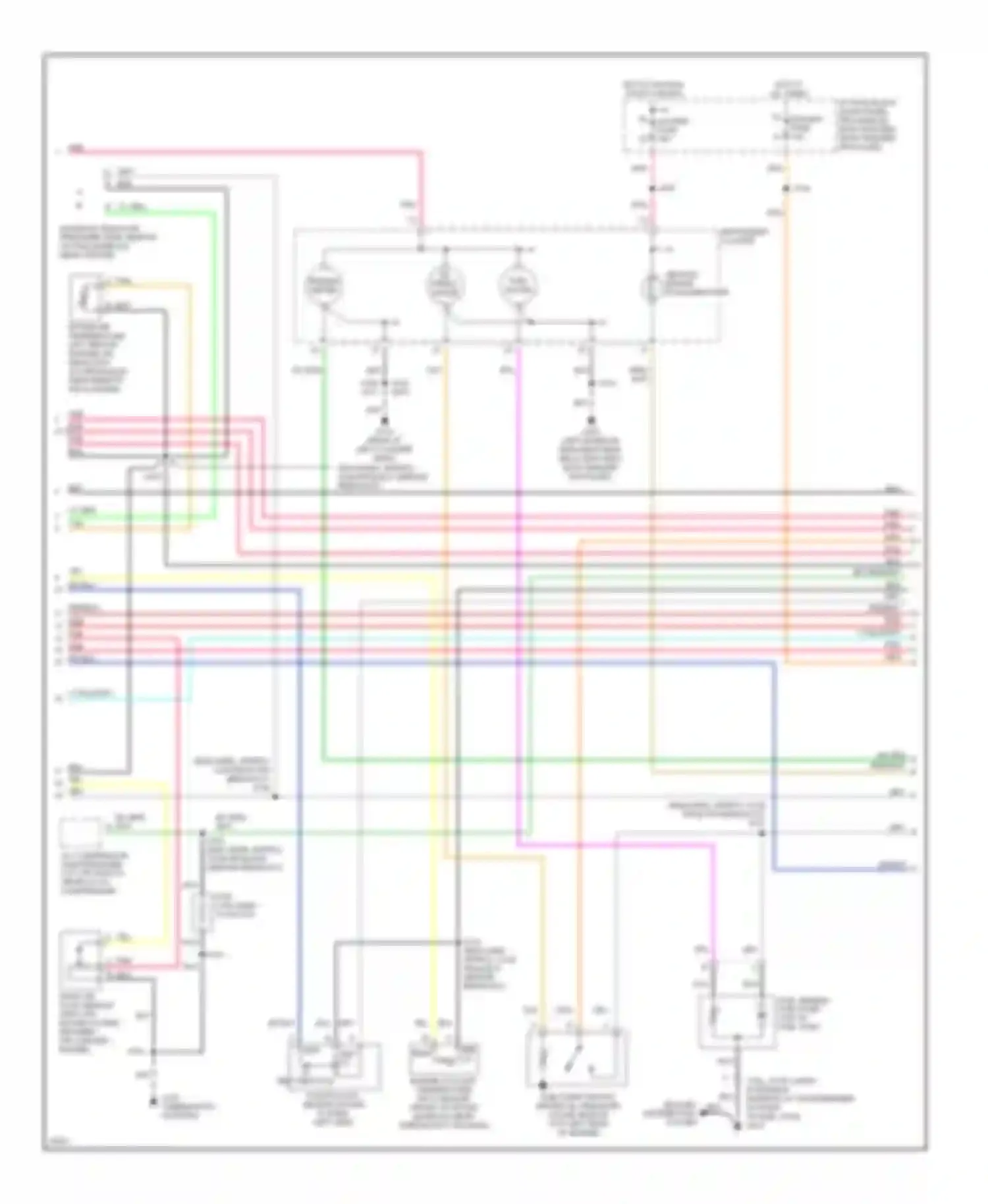 Wiring diagram sensor breakout) for GMC Vandura P3500  (1985-1997) (1 of 1)