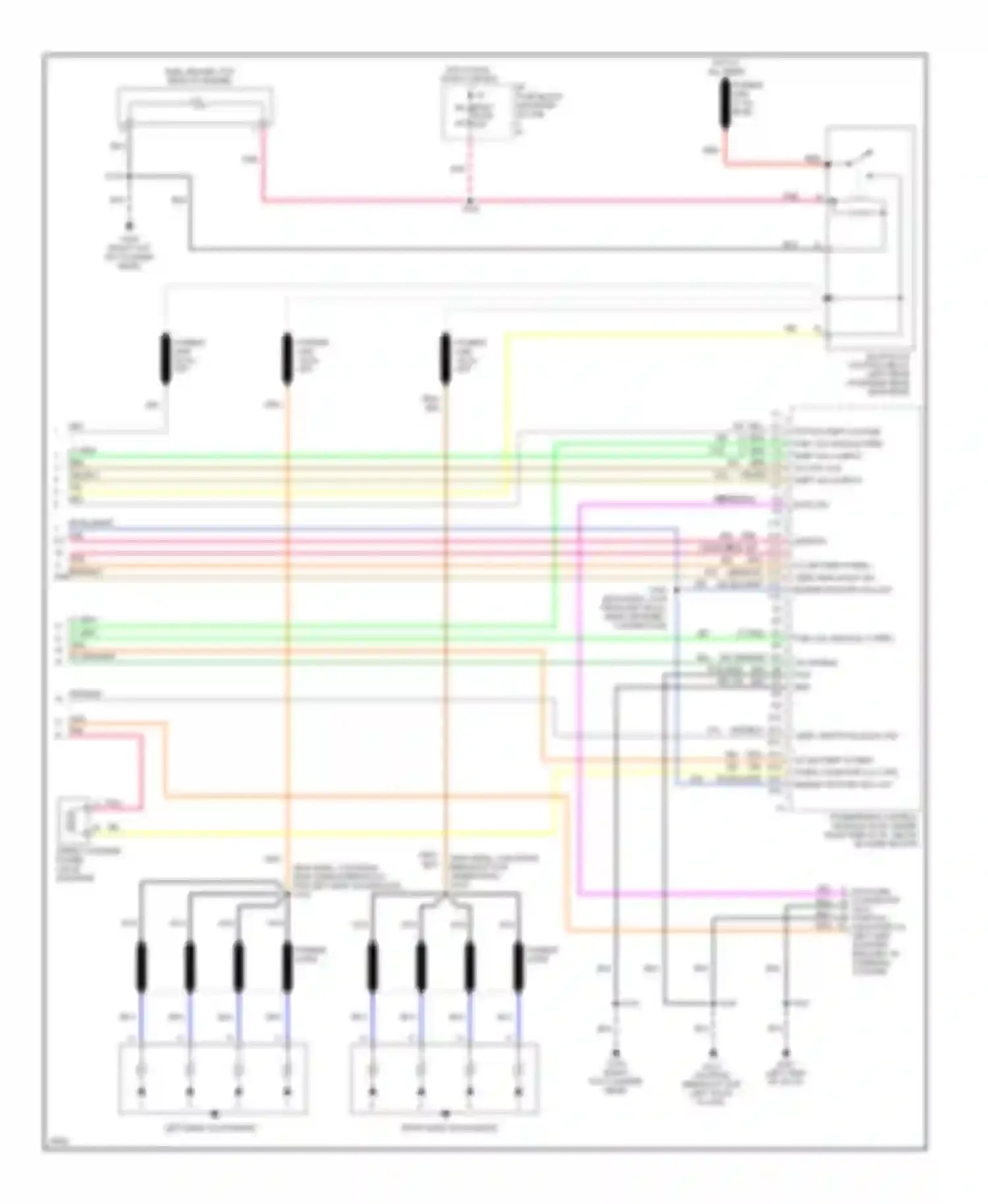 Wiring diagram turbo chgr pwr vlv ctrl engine shutoff sol out for GMC Vandura P3500  (1985-1997) (1 of 1)