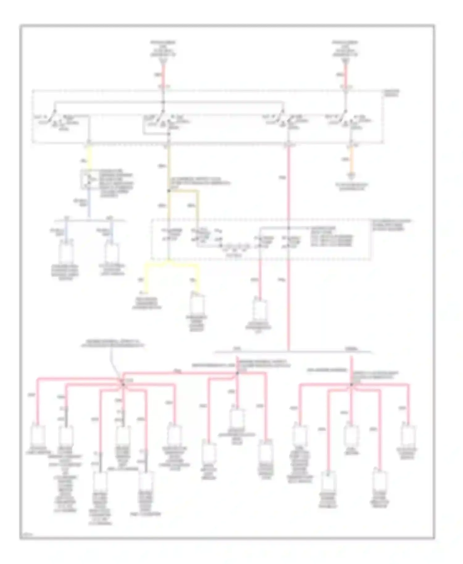Wiring diagram water- in-fuel indicator sensor auxiliary engine coolant fan relay for GMC Vandura P3500  (1985-1997) (1 of 1)