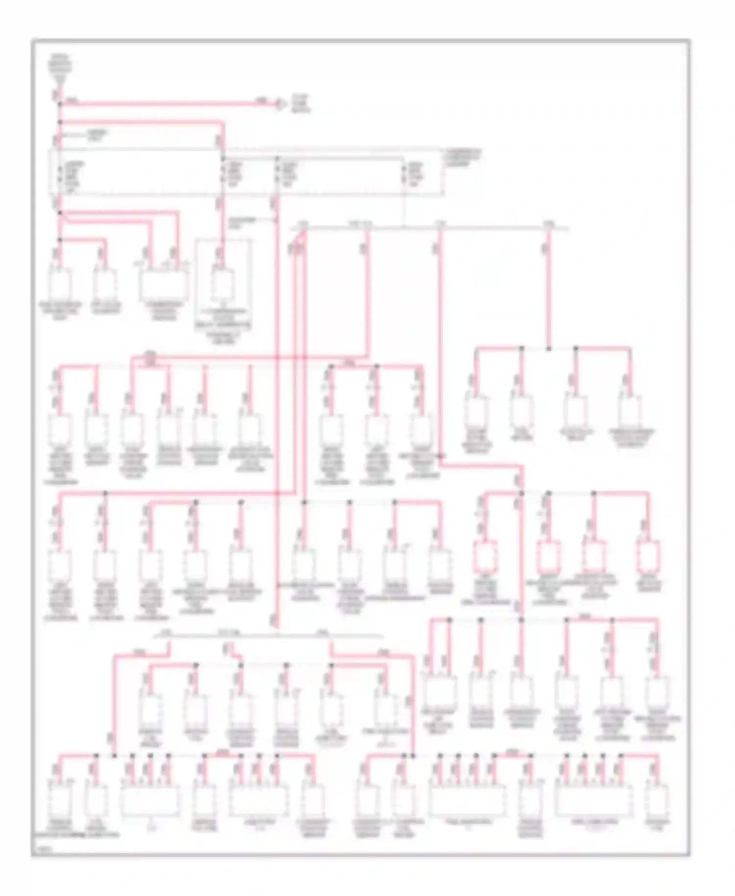 Wiring diagram to i/p fuse block pnk for GMC Vandura Special G3500  (1985-1996) (1 of 1)