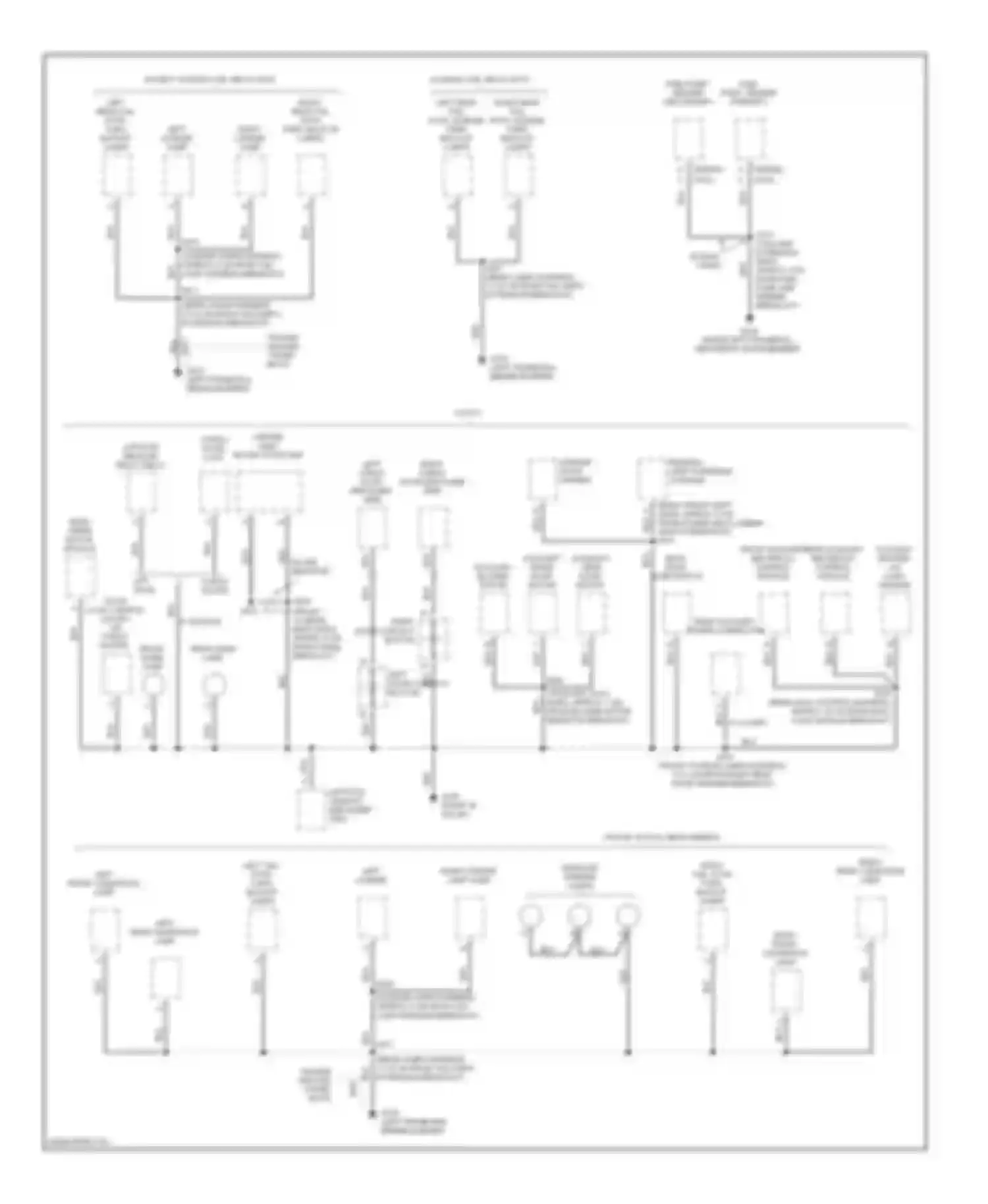 Yukon Denali GMC  (2000-2000): Ground distribution circuit (4 of 4)