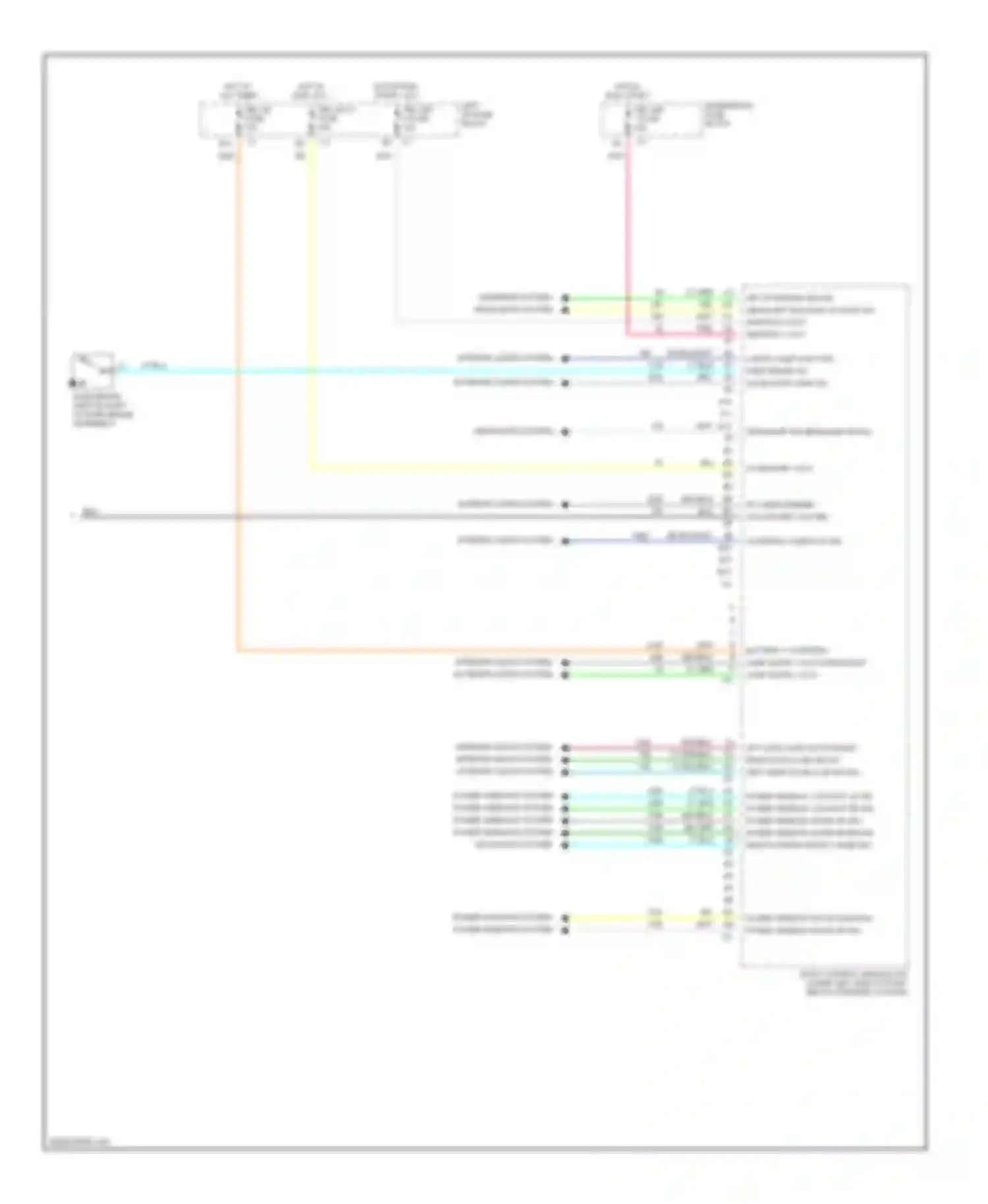 Wiring diagram blk for GMC Yukon II (1999-2006) (13 of 111)