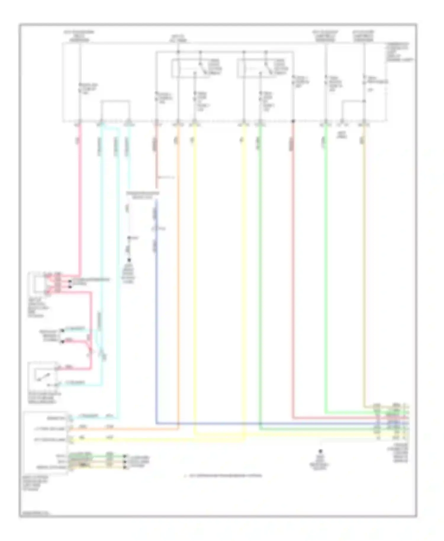 Yukon GMC III (2006-2014): Trailer tow circuit