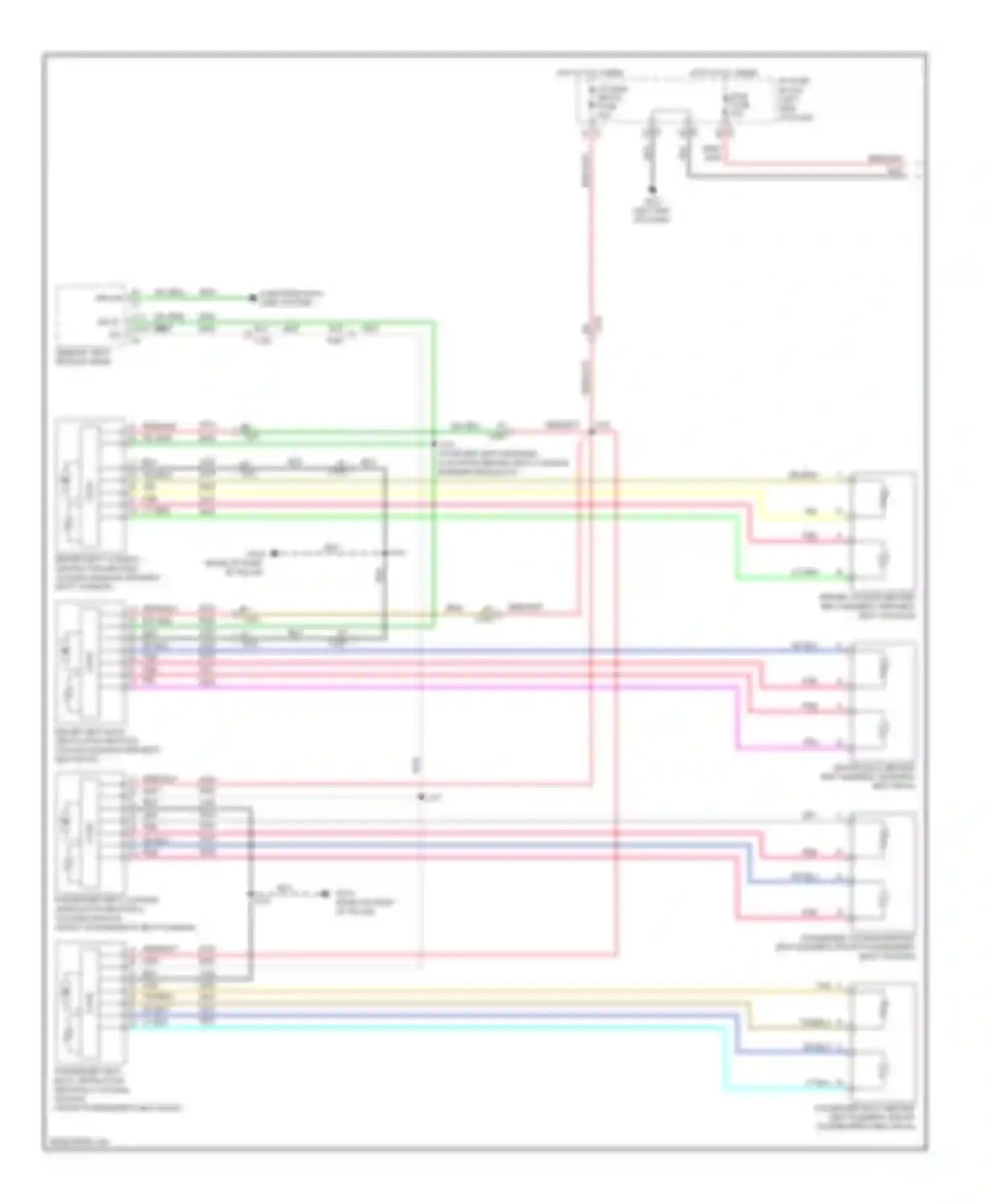 Yukon GMC III (2006-2014): Climate control seats circuit (1 of 2)