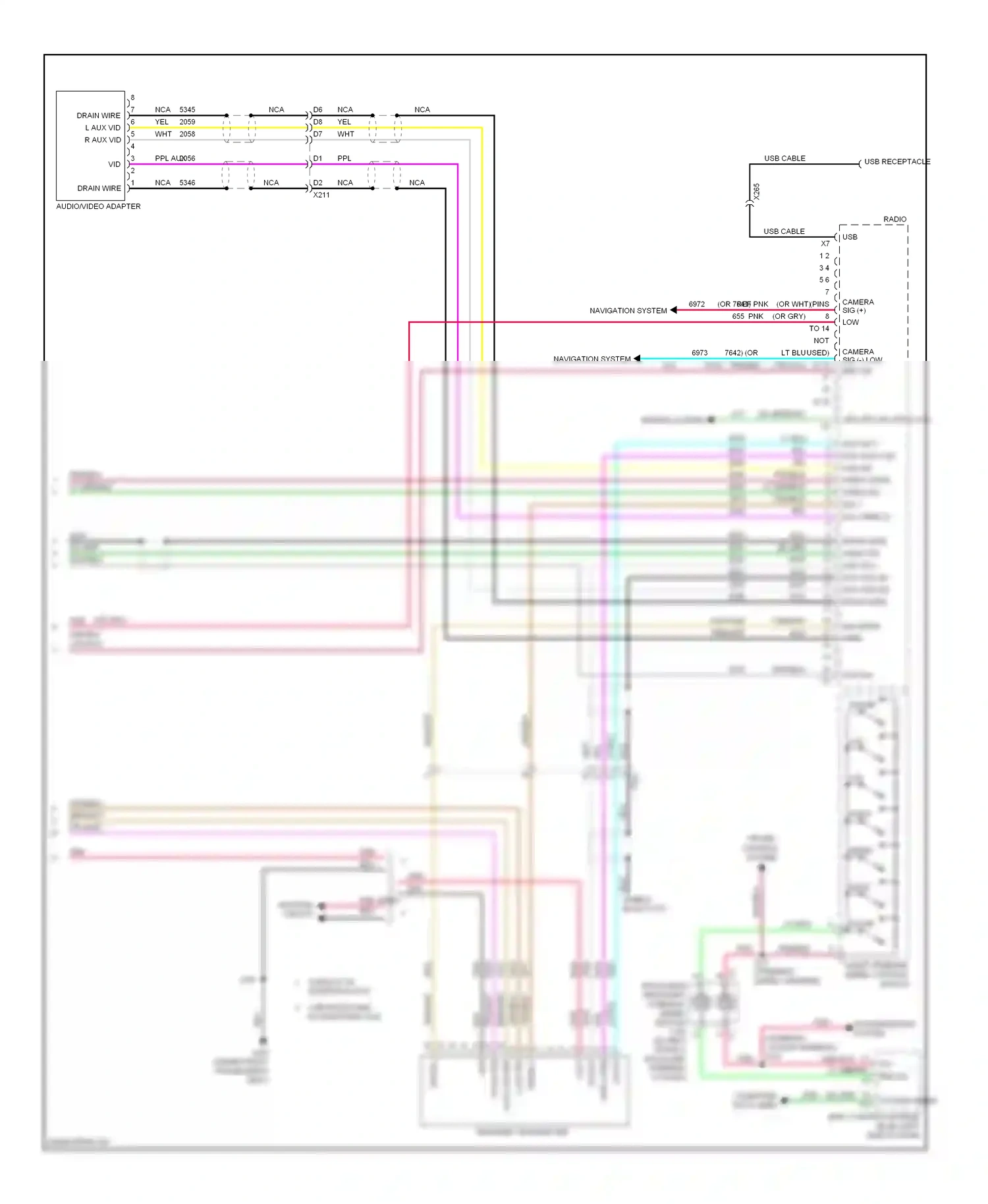 GMC Yukon III (2006-2014) computer data lines system gmlan wiring diagram  (1 of 12)