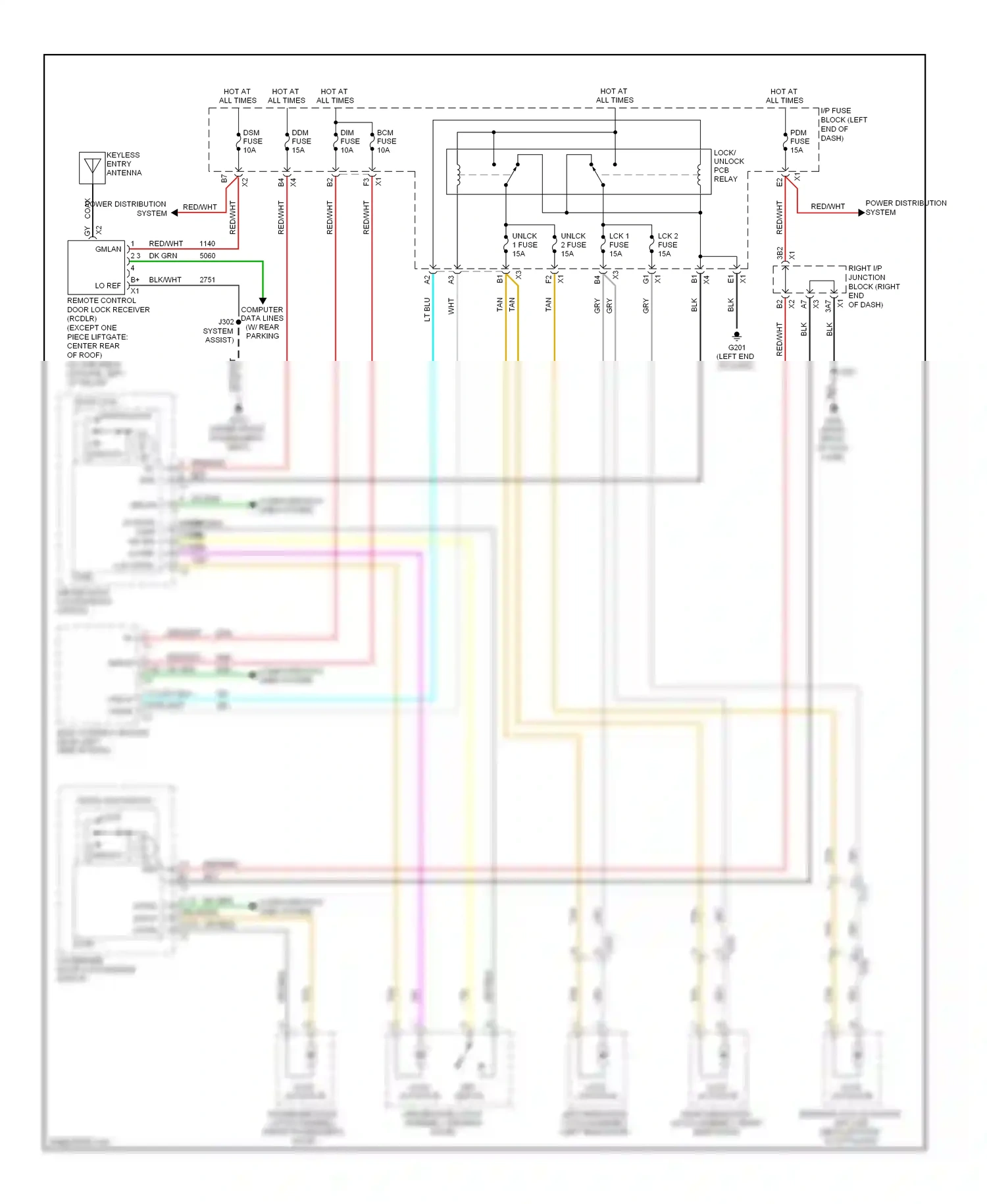 GMC Yukon III (2006-2014) computer data lines system wiring diagram  (68 of 115)