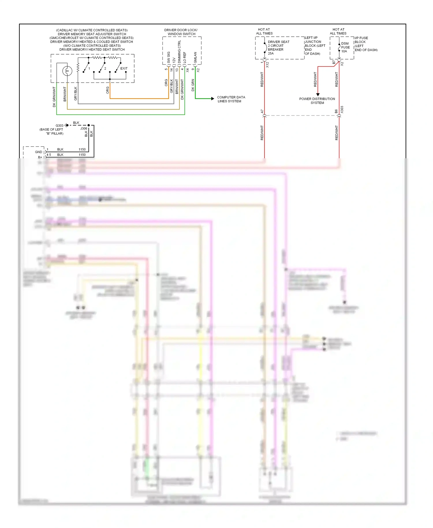 GMC Yukon III (2006-2014) computer data lines system wiring diagram  (41 of 115)