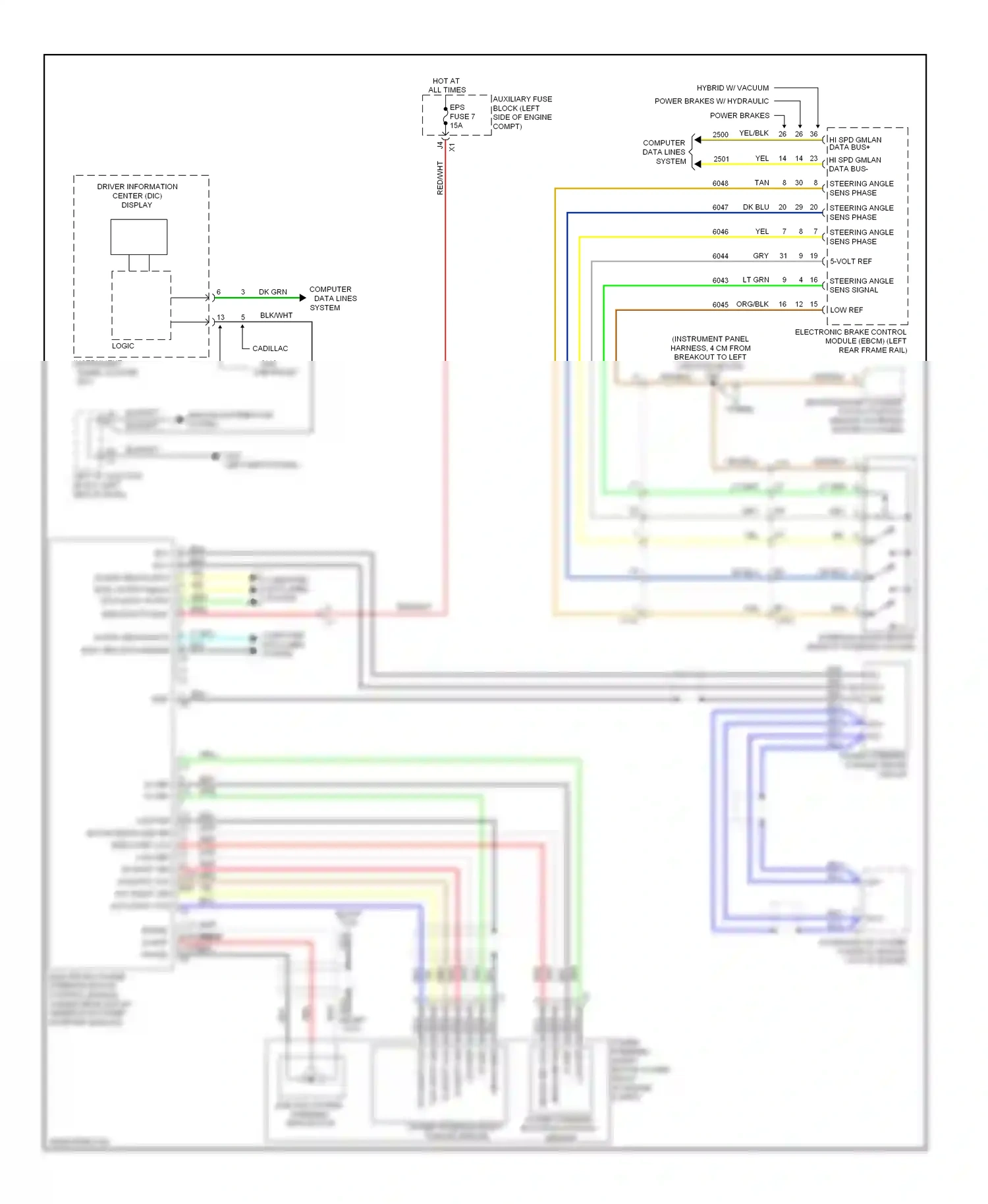 GMC Yukon III (2006-2014) computer data lines system wiring diagram  (21 of 115)