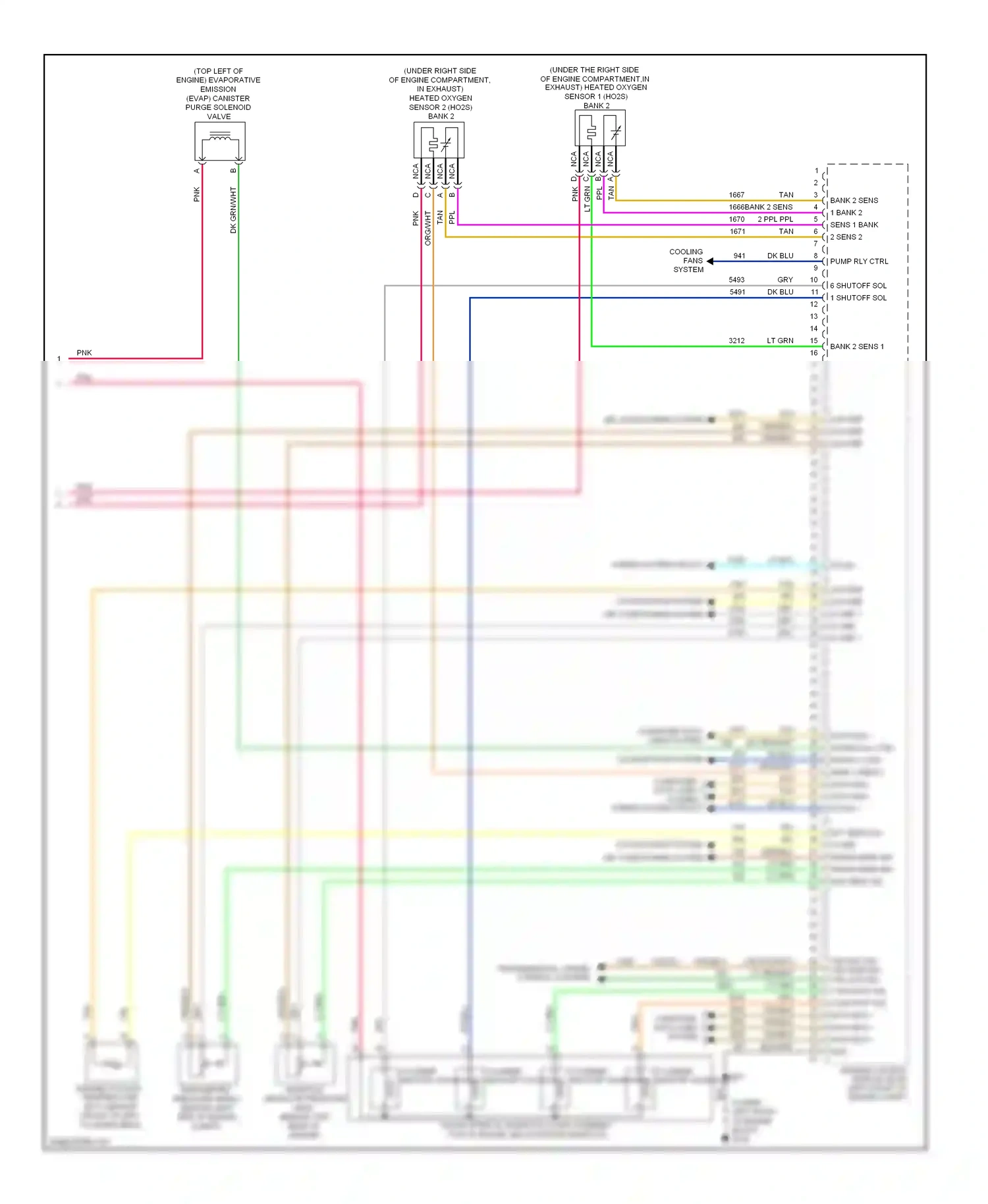 GMC Yukon III (2006-2014) engine control module (ecm) (left front of engine compt) wiring diagram  (7 of 8)