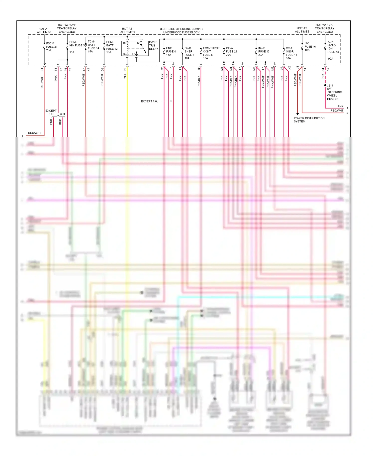 GMC Yukon III (2006-2014) engine control module (ecm) (left side of engine compt) wiring diagram  (6 of 27)