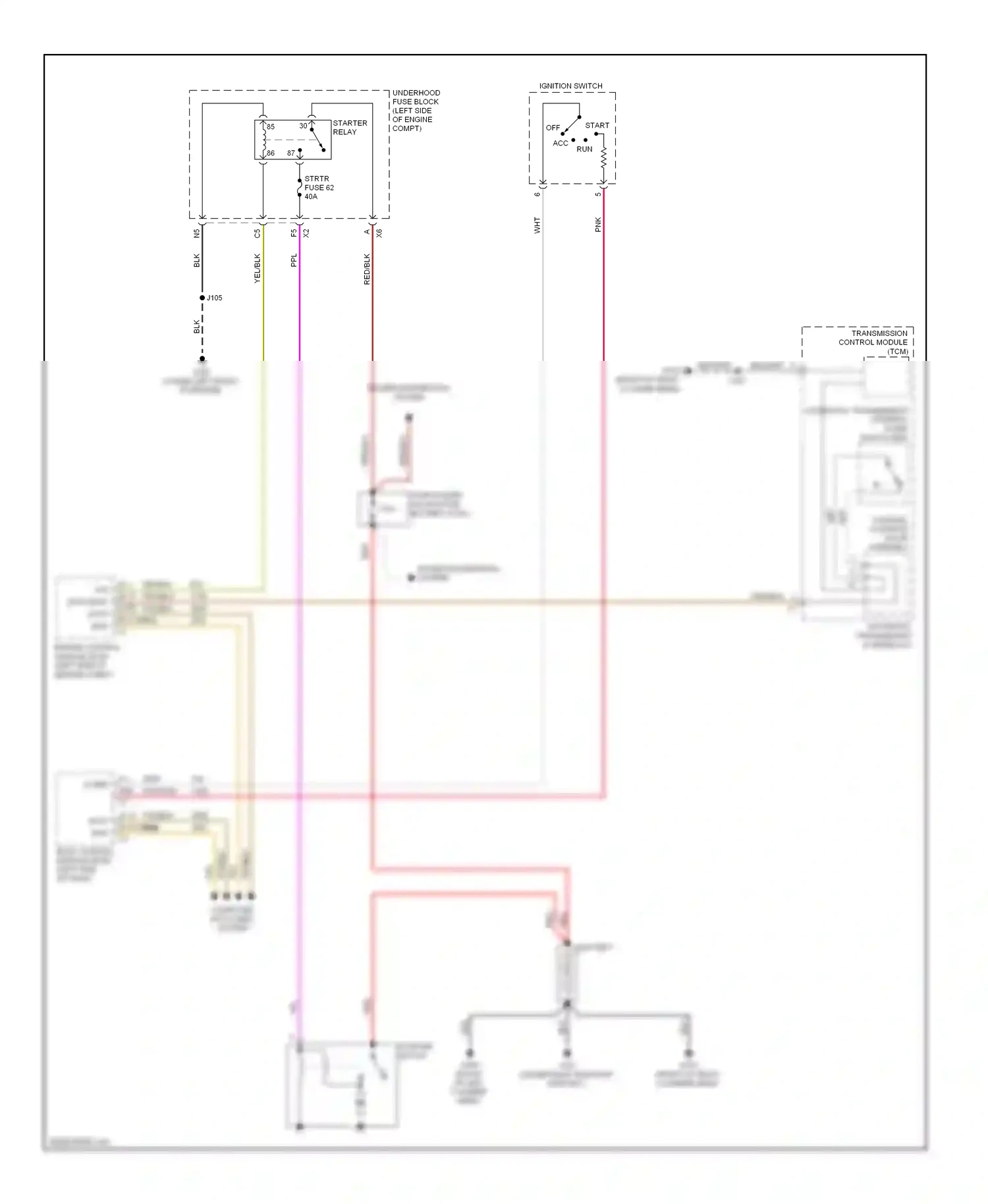 GMC Yukon III (2006-2014) engine control module (ecm) (left side of engine compt) wiring diagram  (17 of 27)