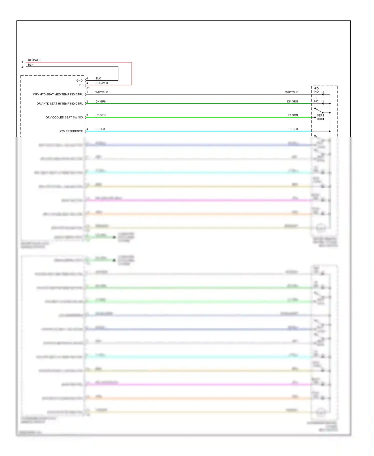 GMC Yukon III (2006-2014) low reference wiring diagram  (6 of 9)